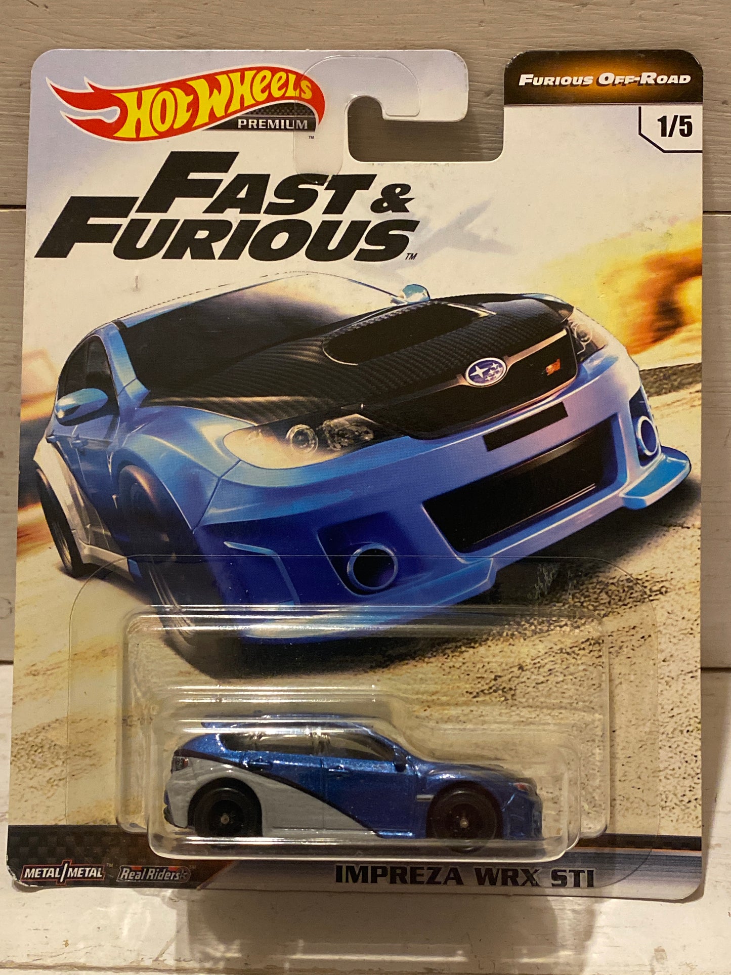 Hot Wheels Fast & Furious Subaru WRX STi