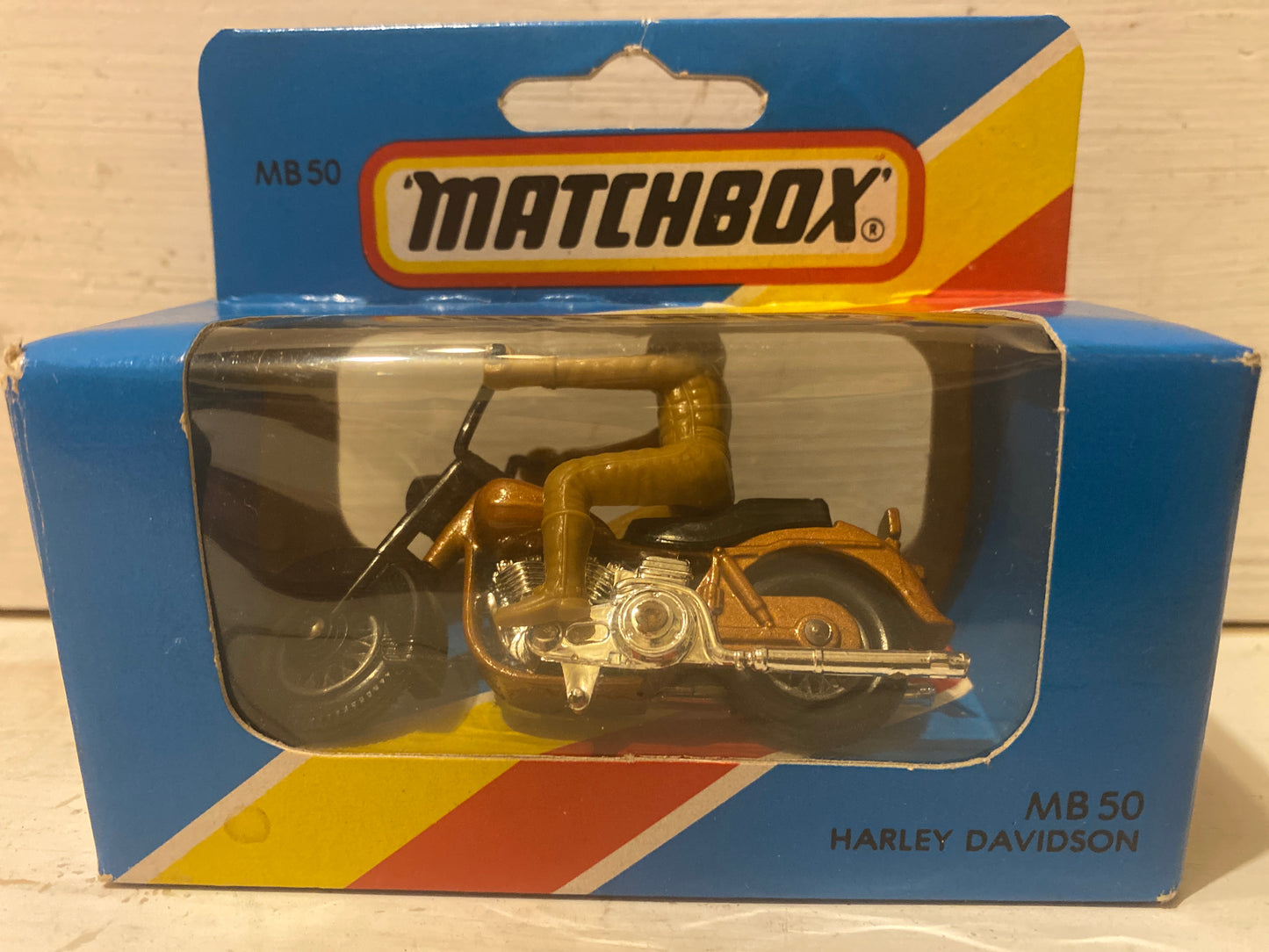 Matchbox - Harley Davidson MB50 with Tan Rider