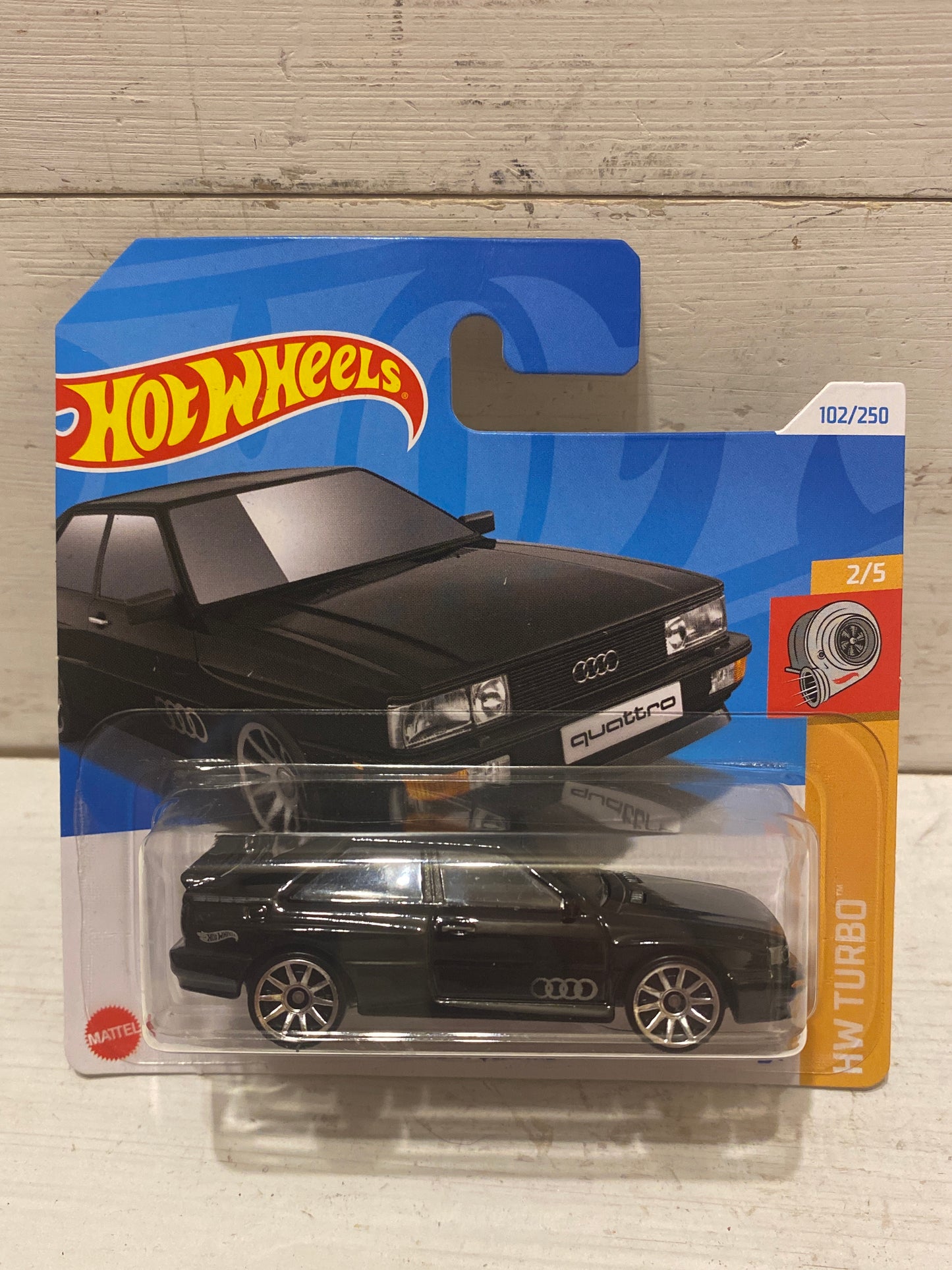 Hot Wheels ‘87 Audi Quattro - Black