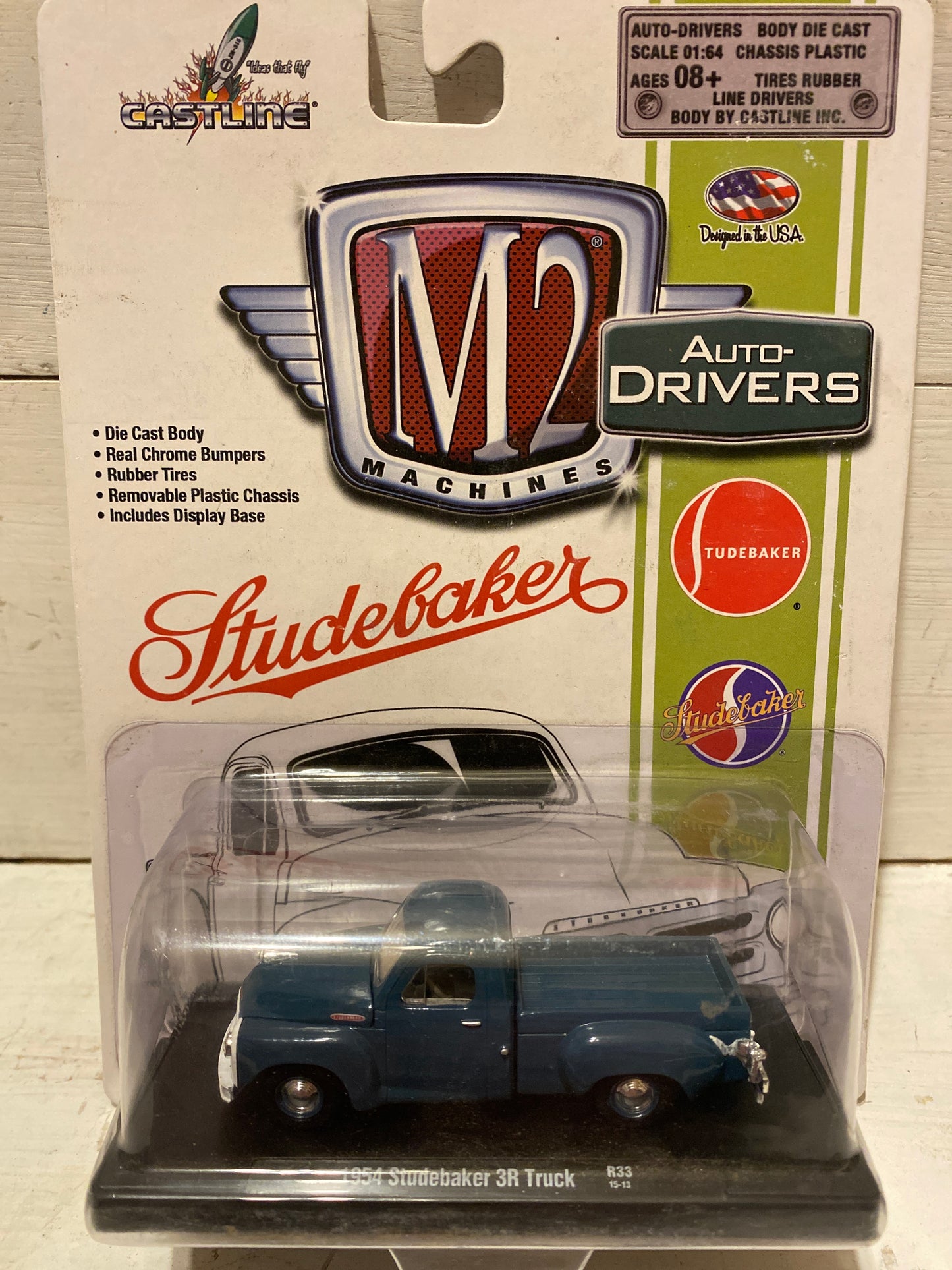 M2 Machines Auto-Drivers - 1954 Studebaker 3R Truck