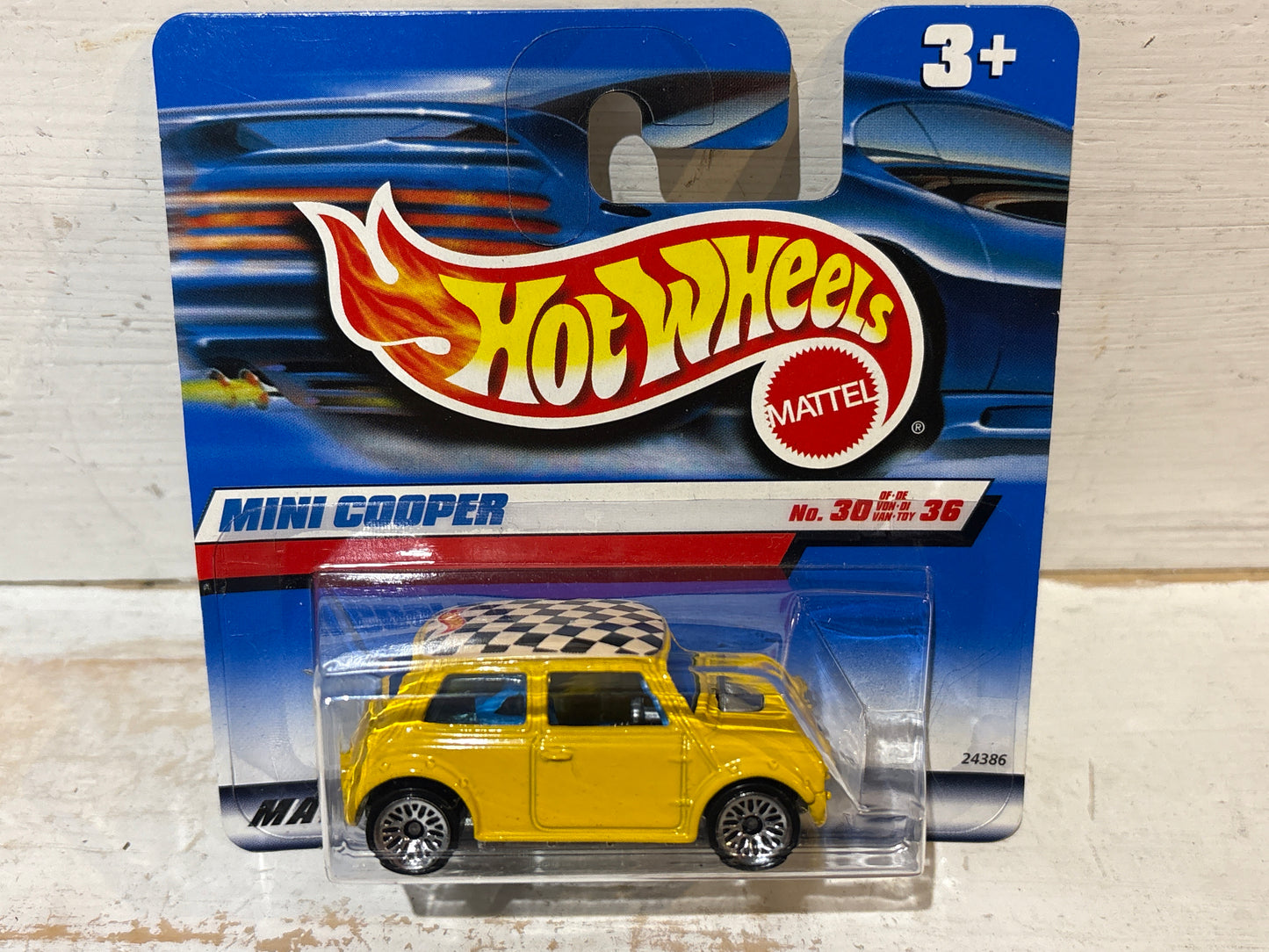 Hot Wheels - Mini Cooper on rare short card