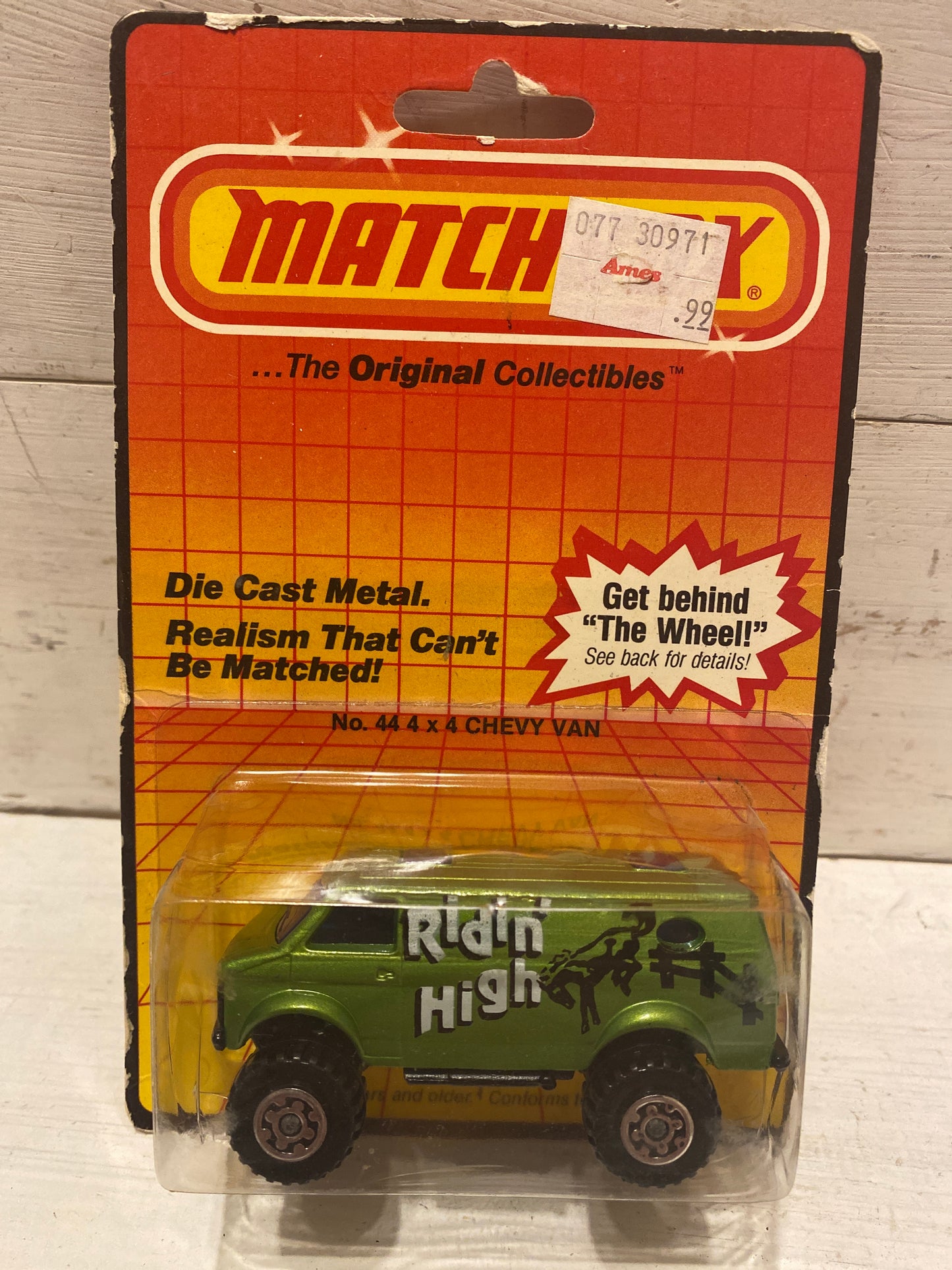 Matchbox Chevy 4x4 van - Ridin’ High