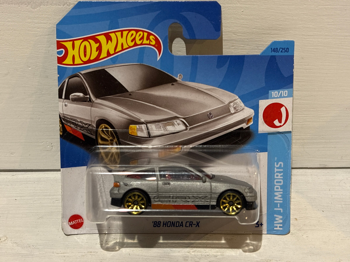Hot Wheels - ‘88 Honda Cr-x - HW J-Imports - Silver
