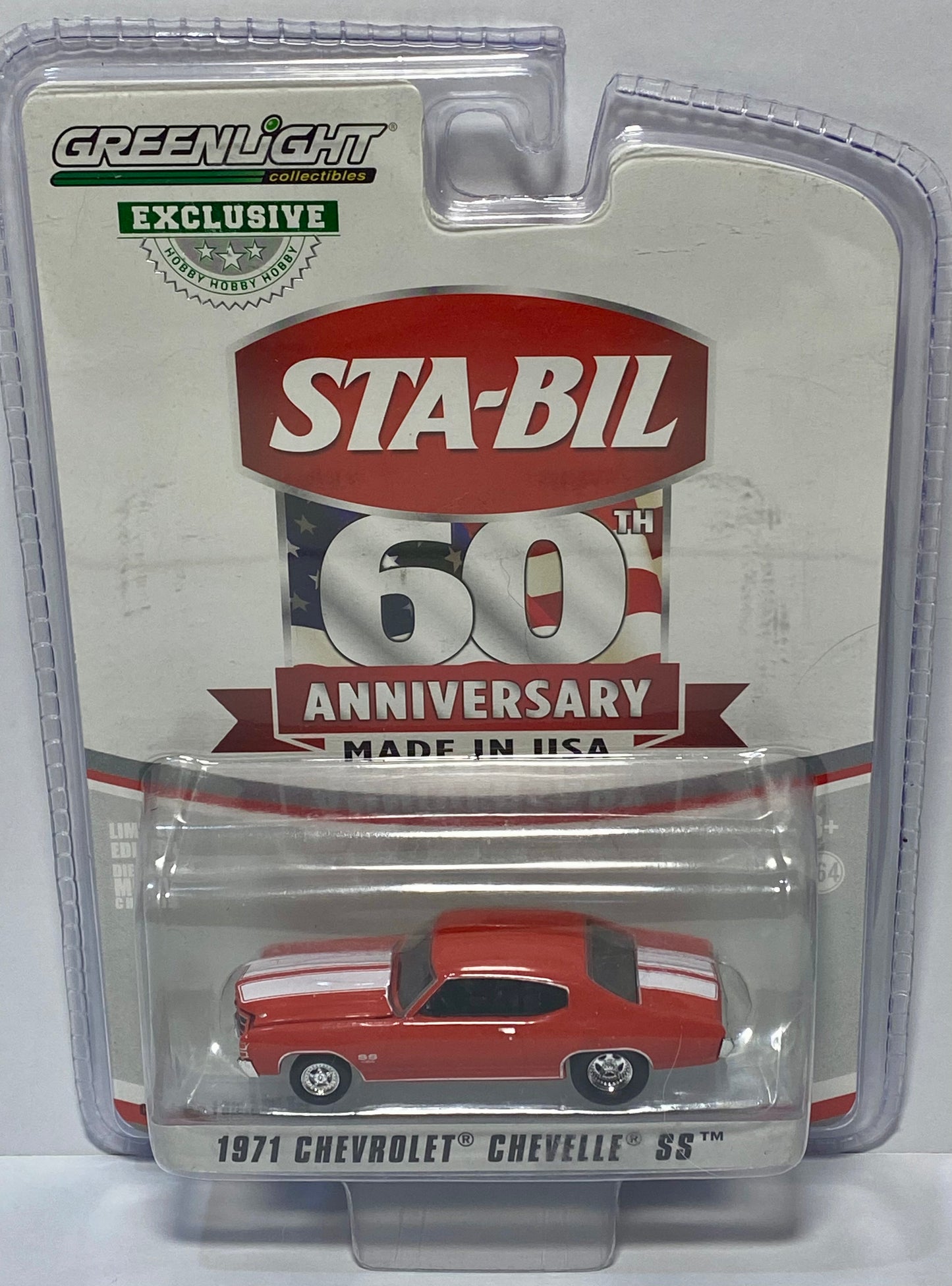 Greenlight Collectibles Hobby Exclusive- Stab-Bil 1971 Chevrolet Chevrolet SS