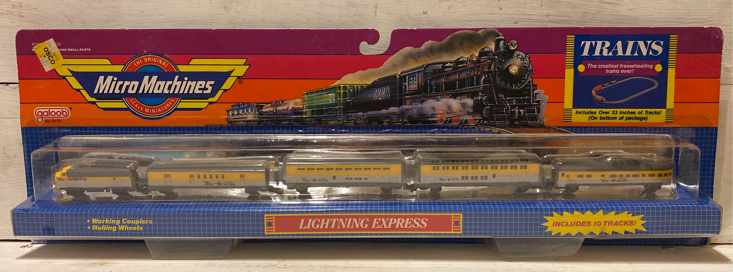 Micro Machines Trains - Lightning Express