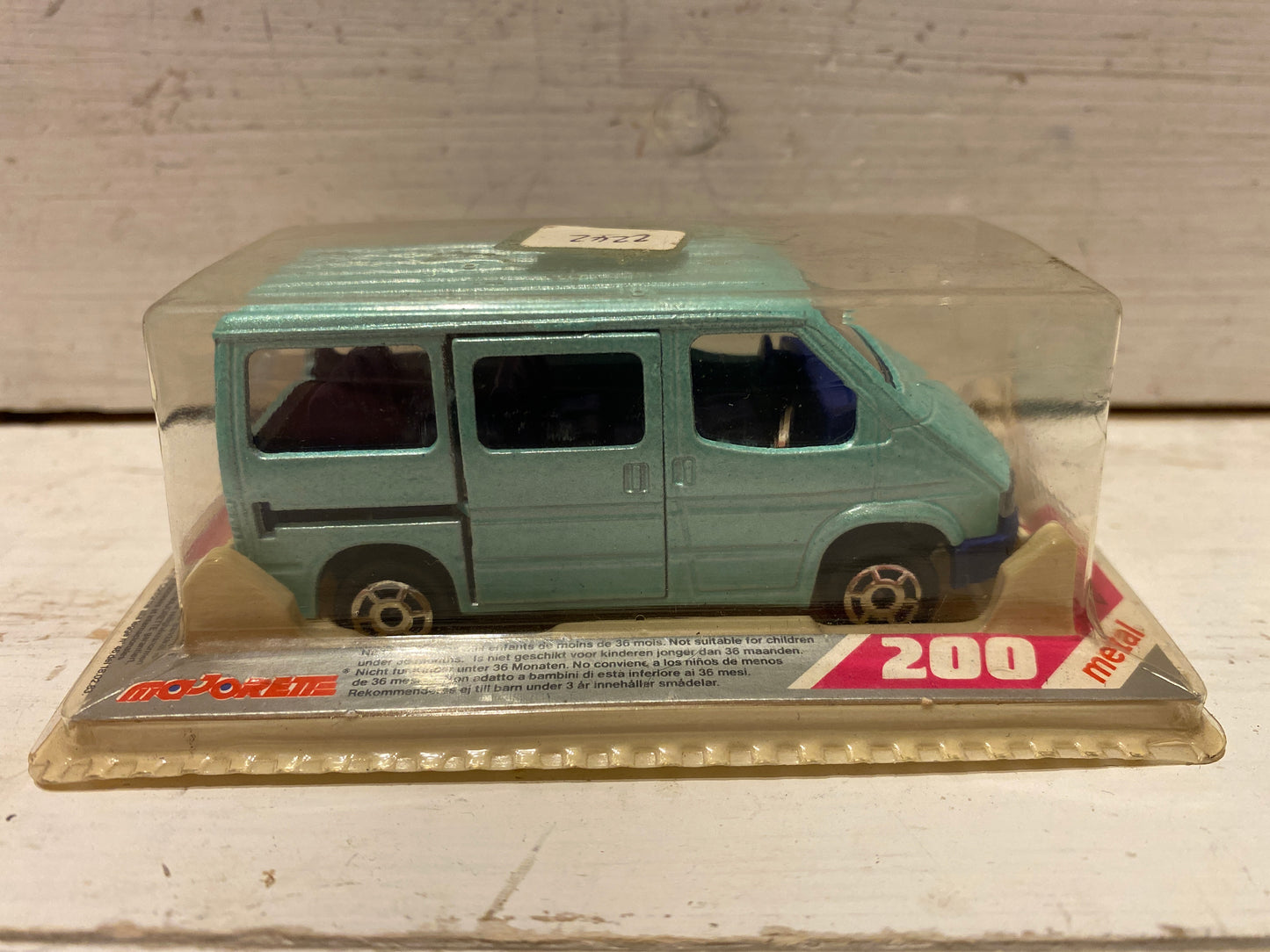 Majorette - Ford Transit Minibus - pale blue