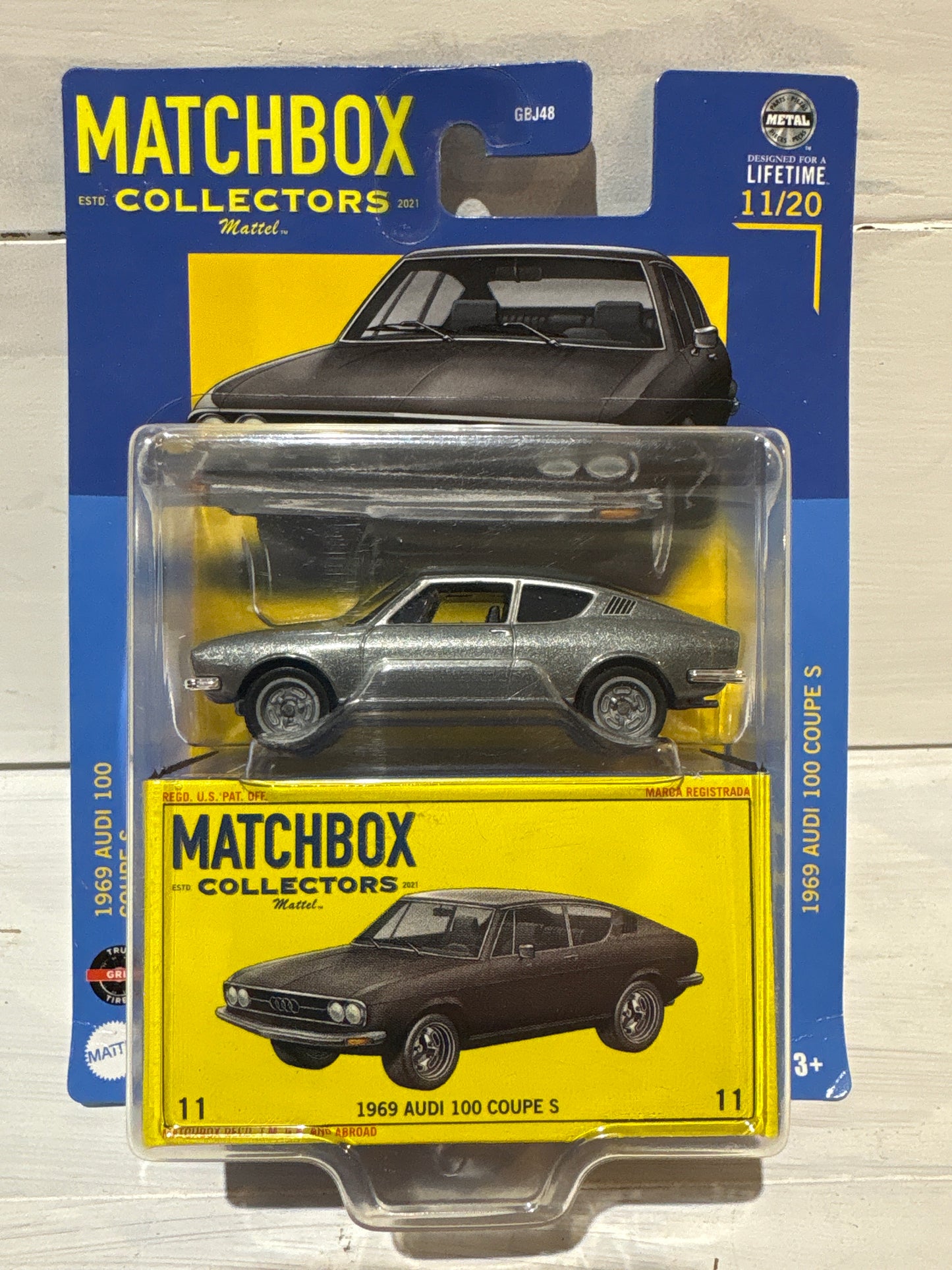 Matchbox Collectors - 1969 Audi 100 Coupe S