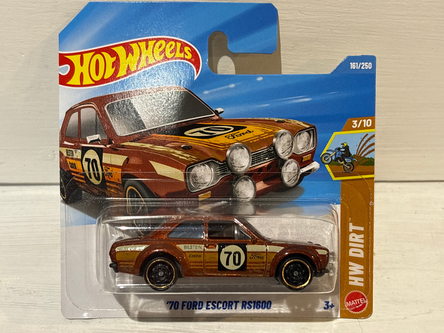 Hot Wheels - ‘70 Ford Escort RS1600 - Brown - HW Dirt