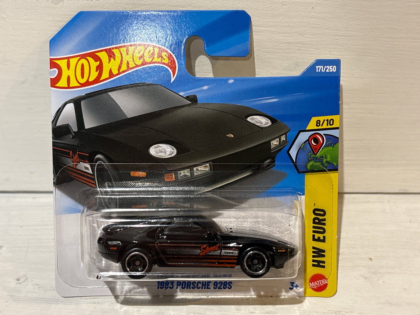 Hot Wheels - 1983 Porsche 928S - Black - HW Euro