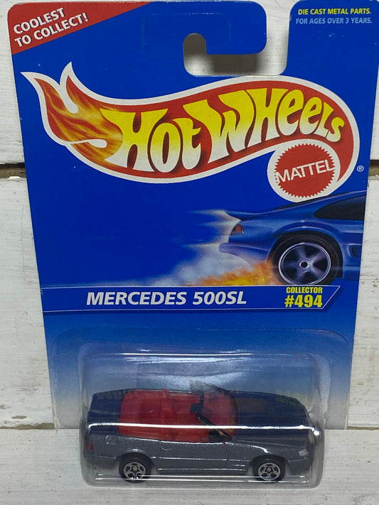 Hot Wheels - Mercedes Benz 500SL - Grey