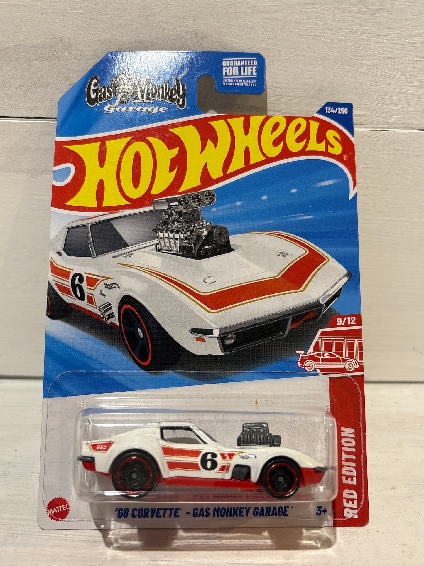 Hot Wheels - ‘68 Corvette - Gas Monkey Garage - Red Edition