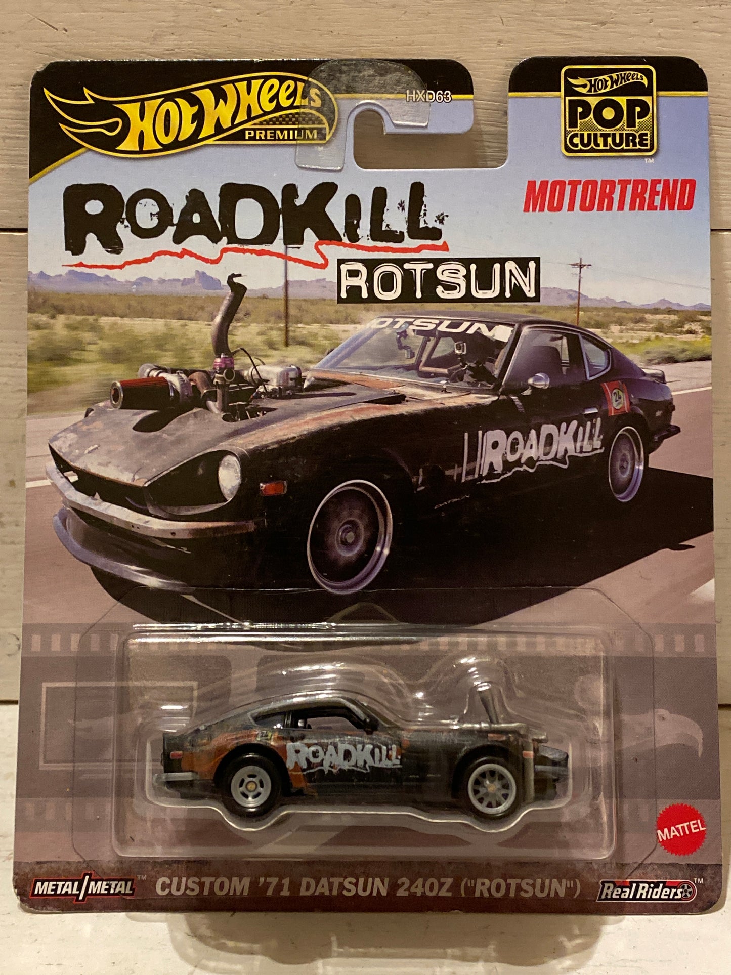 Hot Wheels Custom ‘71 Datsun 240Z (Rotsun)