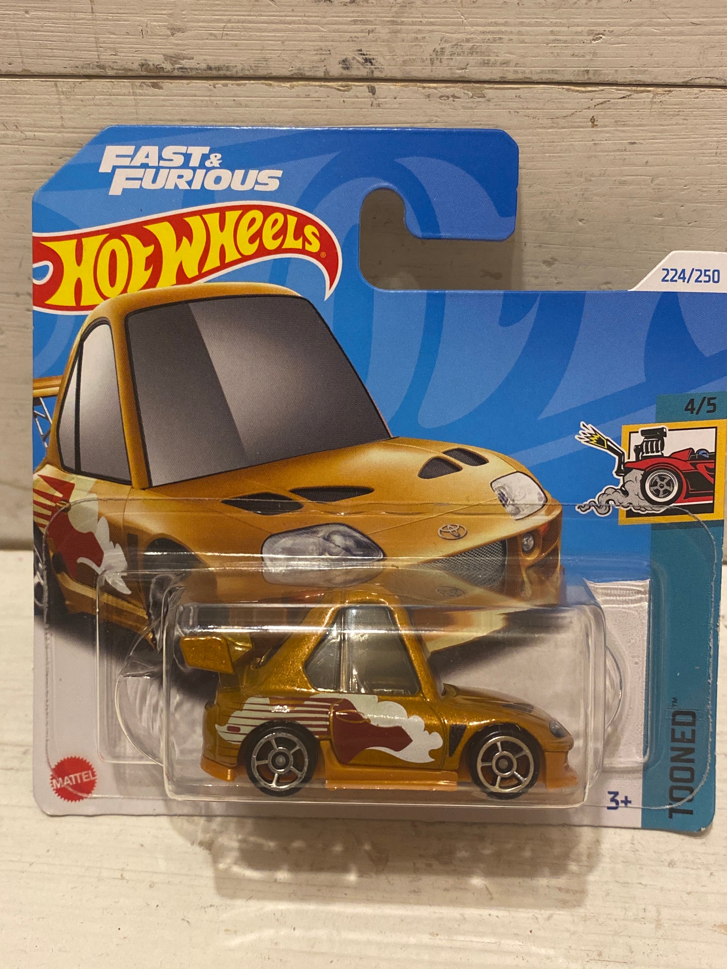 Hot Wheels ‘94 Toyota Supra - Fast & Furious- Tooned