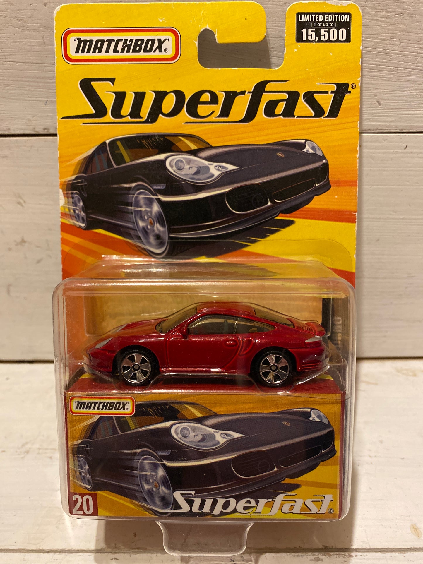 Matchbox Superfast Porsche 911 Turbo - red