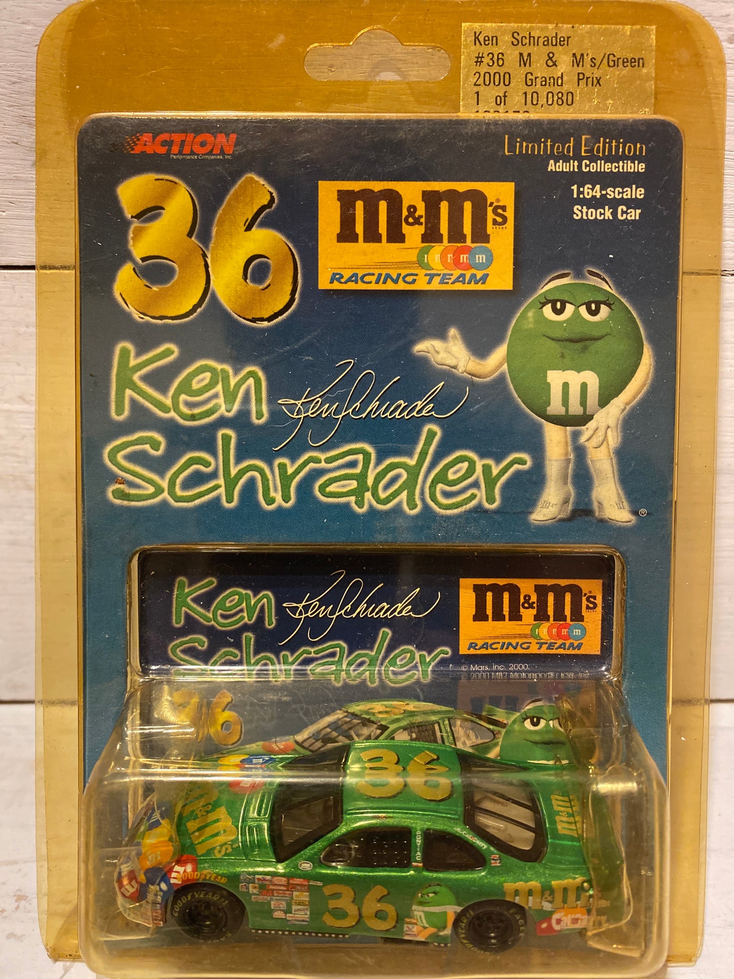 Action - Ken Schrader M&Ms - 2000 Pontiac Grand Prix