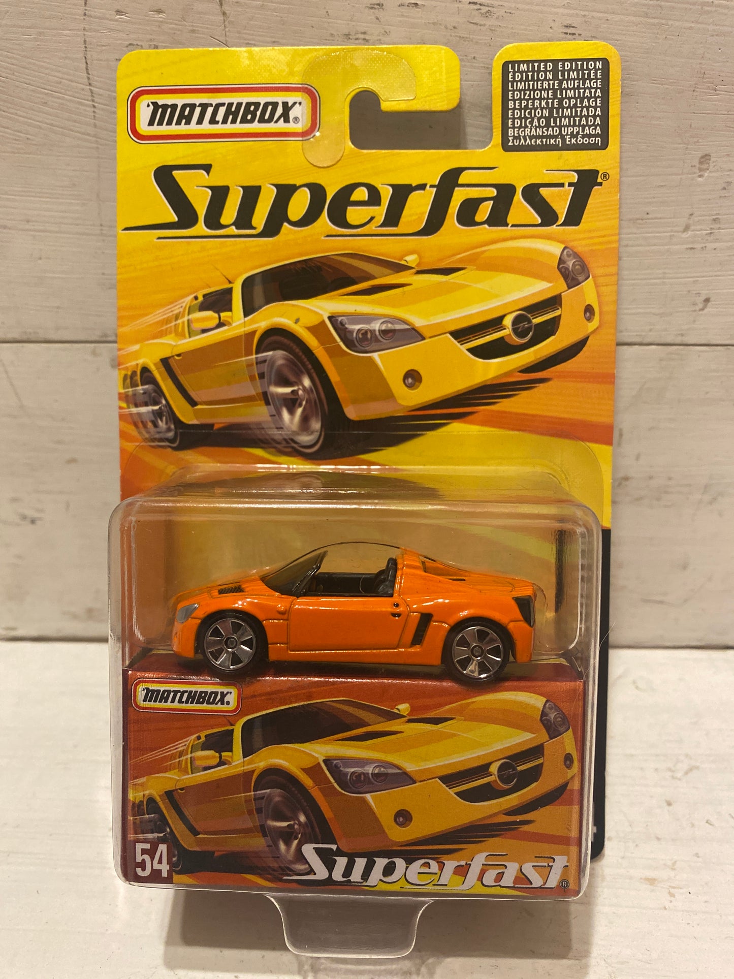 Matchbox Superfast Opel Speedster