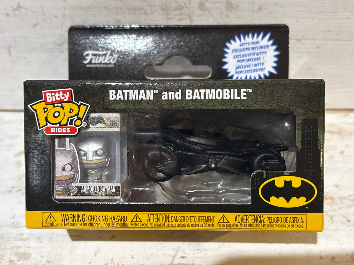 Funko Bitty Pop Rides - Batman & Batmobile