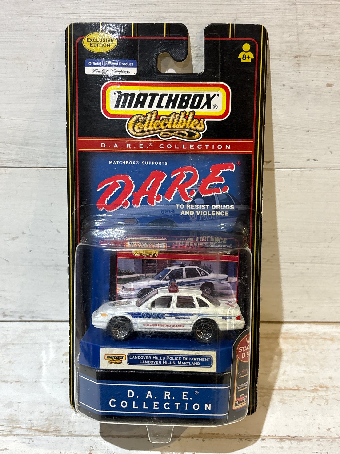 Matchbox Collectibles - D.A.R.E Collection - Landover Hills Police - Ford Crown Victoria