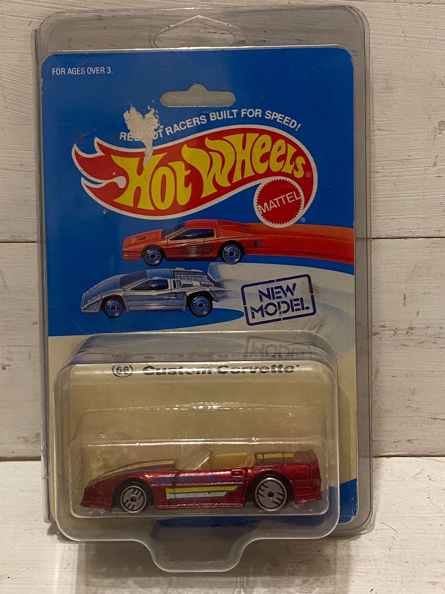 Hot Wheels Custom Corvette on rare ‘Experimental’ card