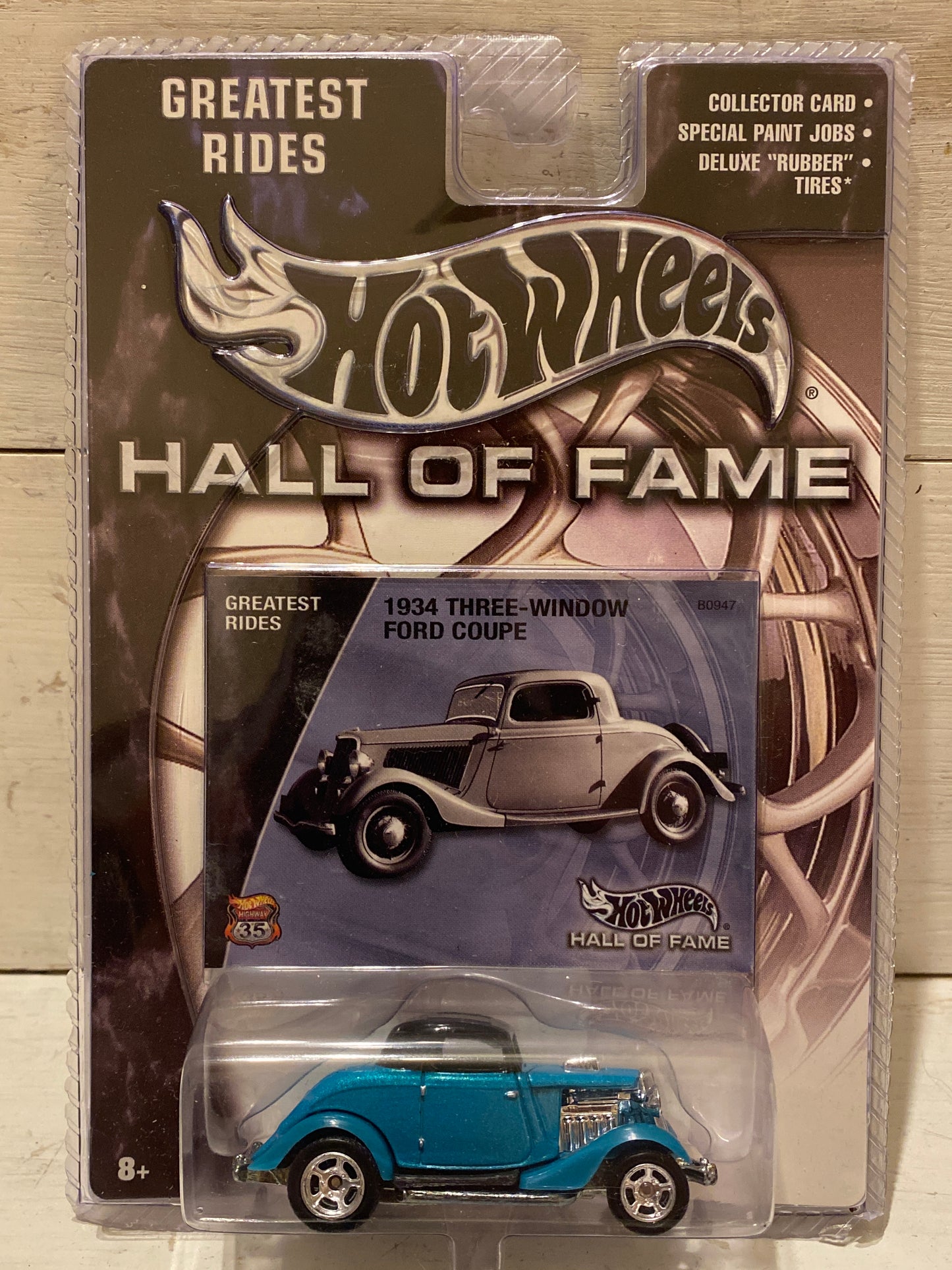 Hot Wheels Hall of Fame - 1934 Three-Window Coupe