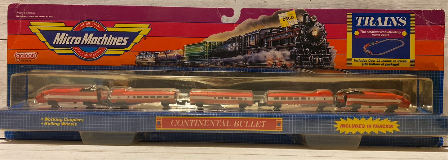 Micro Machines Trains - Continental Bullet