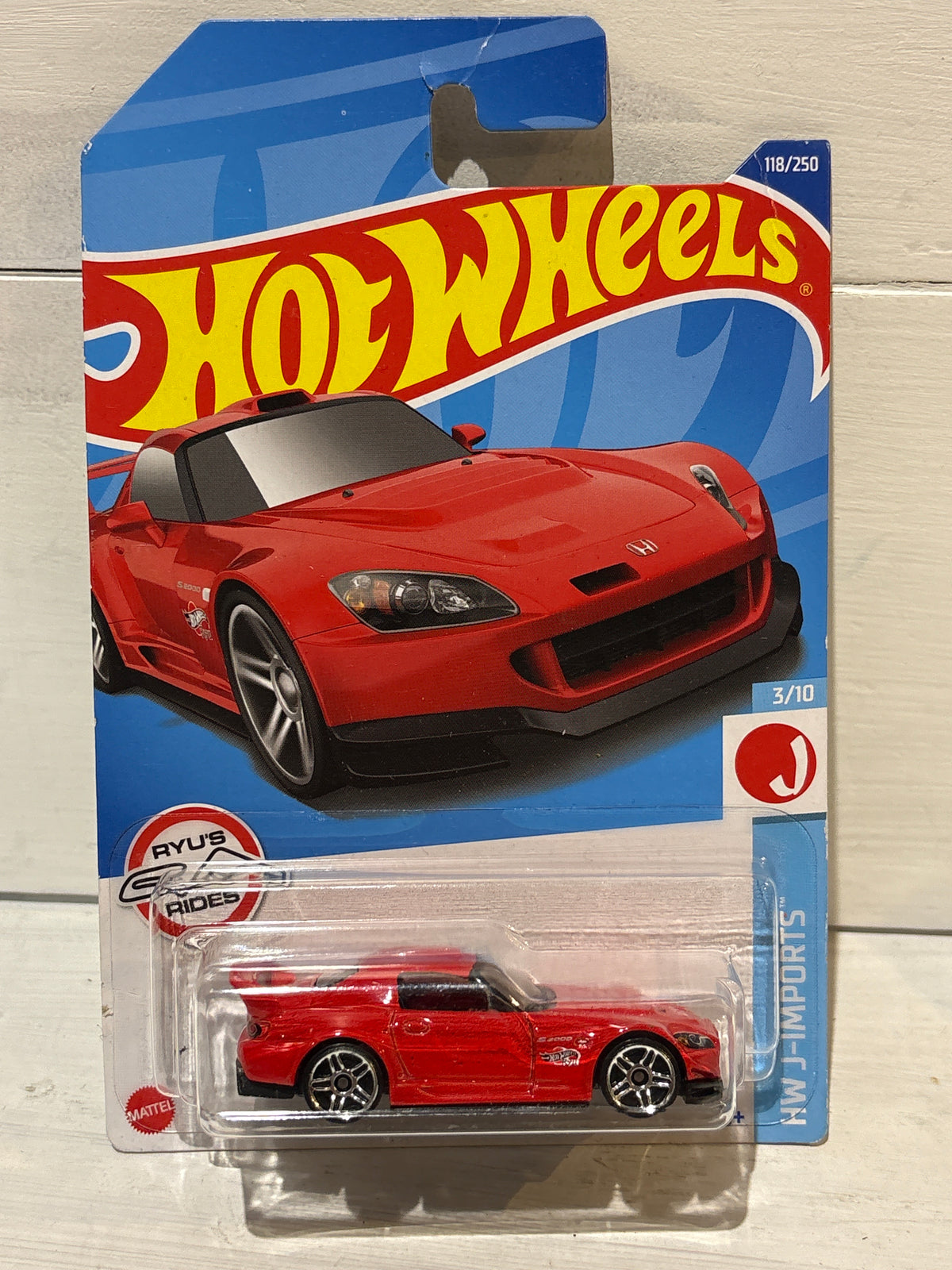 Hot Wheels - Honda S2000 - HW J-Imports - Red - Ryu’s Rides