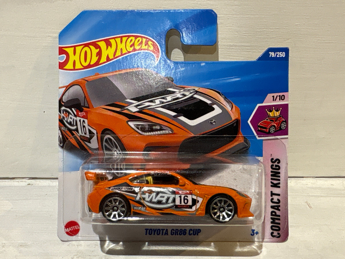 Hot Wheels - Toyota GR86 Cup - Compact Kings - Orange