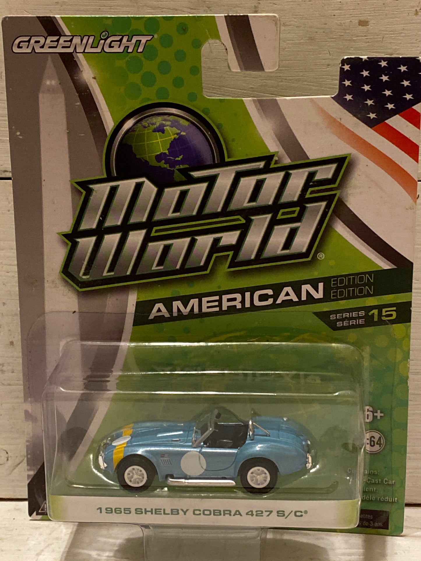 Greenlight Collectibles Motor World Series 15 - 1965 Shelby Cobra 427S/C