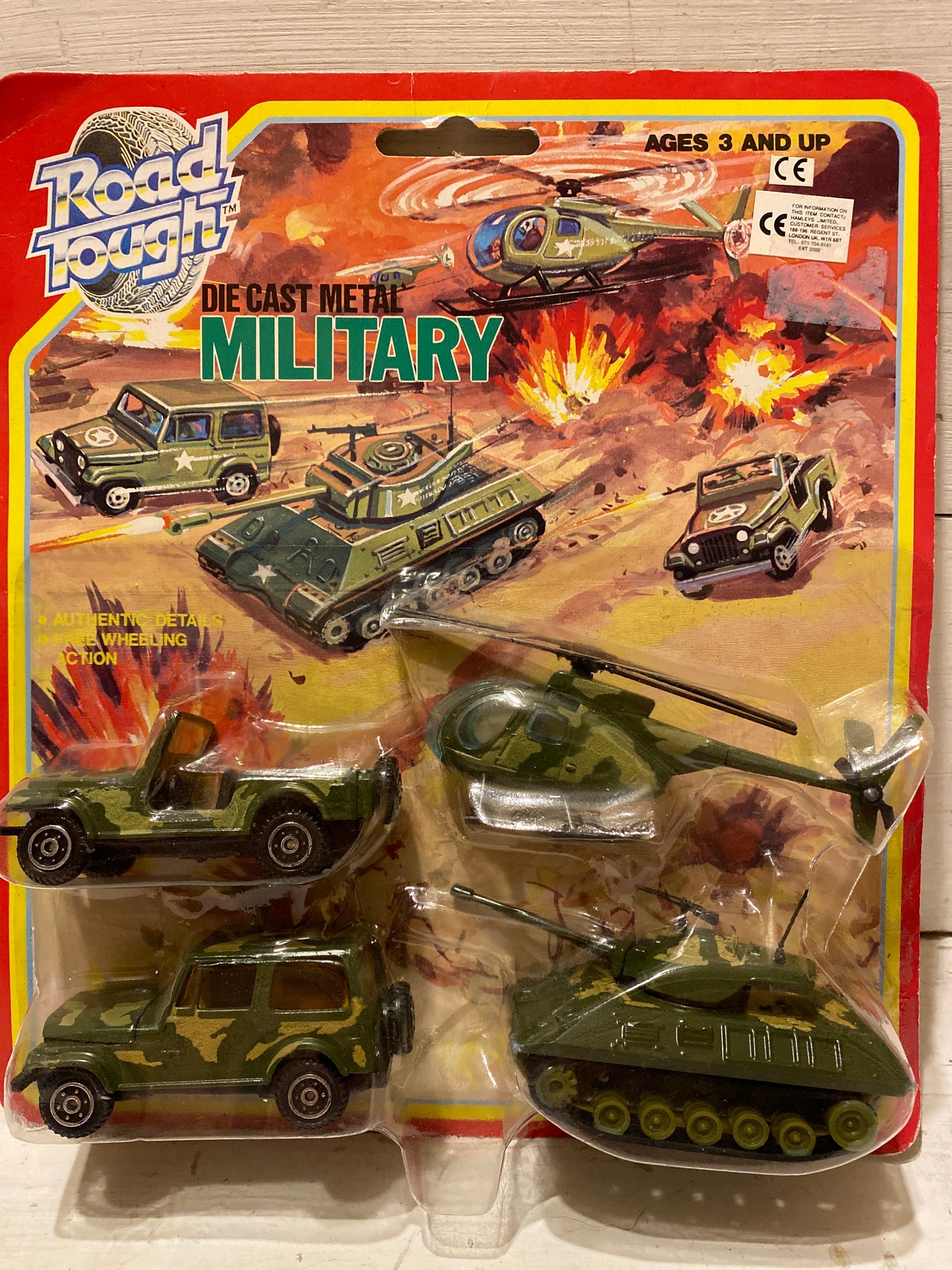 Road Tough Military Play Set