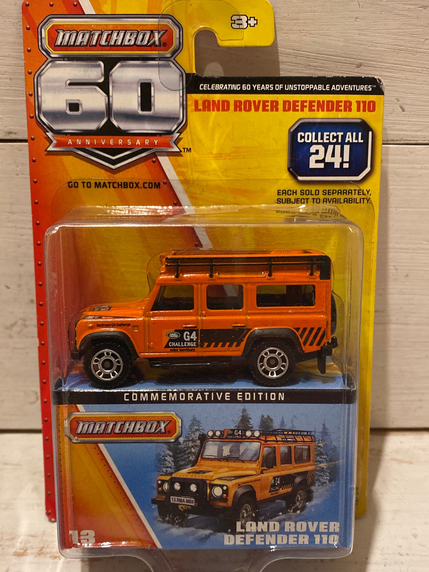 Matchbox 60th Anniversary Land Rover Defender 110