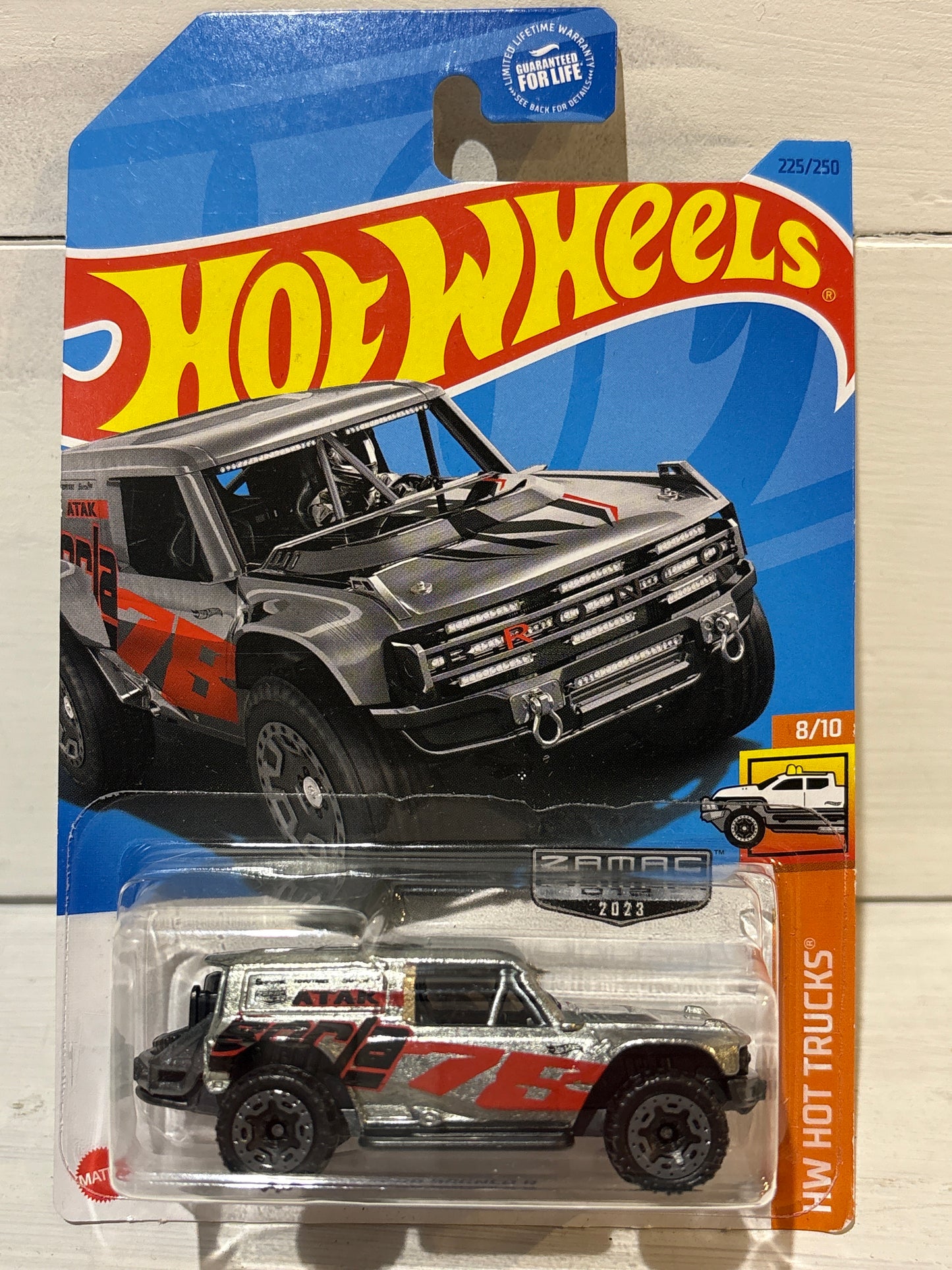 Hot Wheels - Ford Bronco R - HW Hot Trucks - ZAMAC