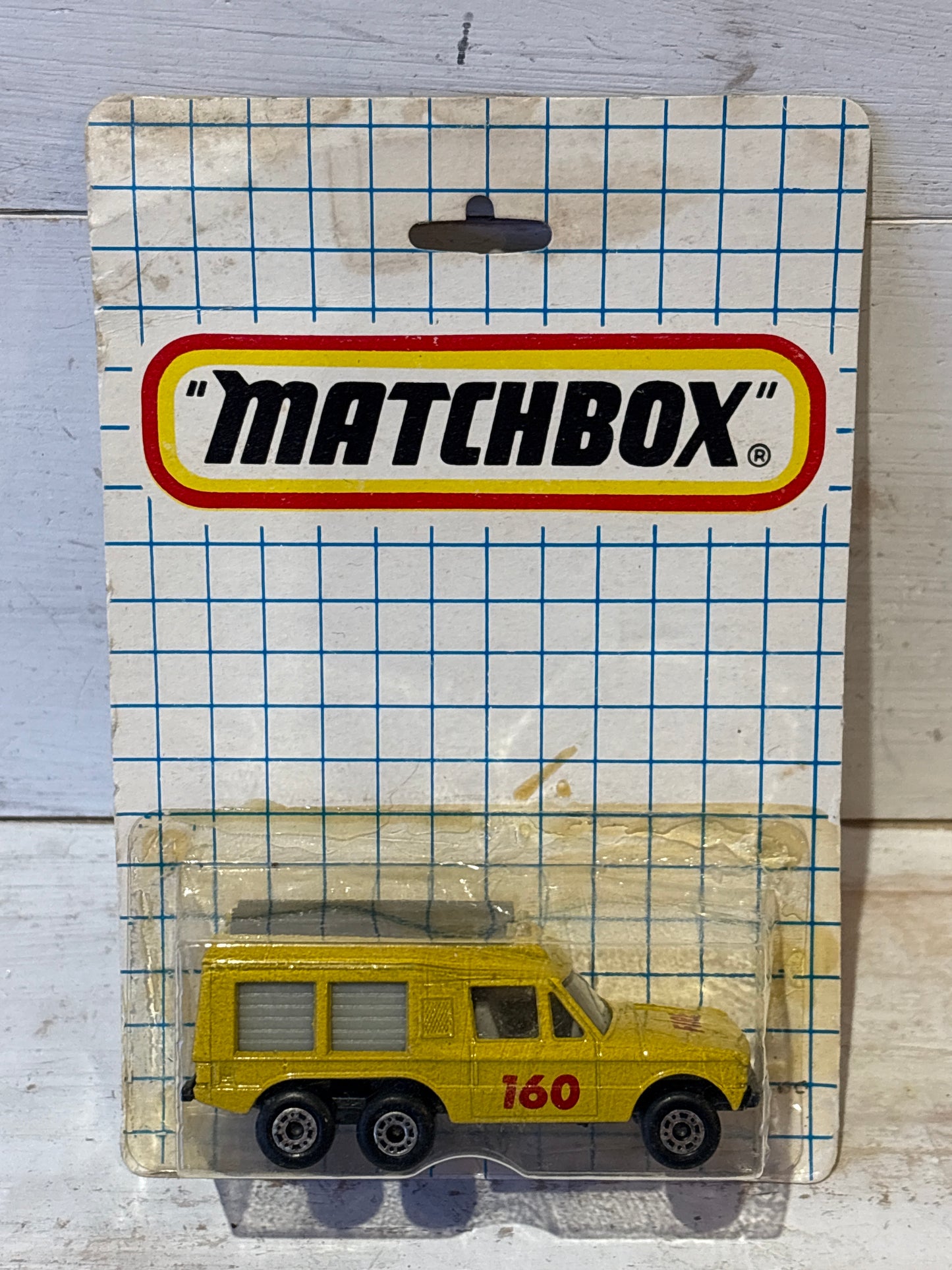 Matchbox - Carmichael Commando - Bulgarian Issue - Yellow