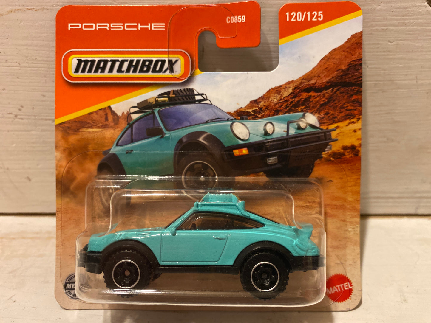 Matchbox - 1985 Porsche 911 Rally - Turquoise