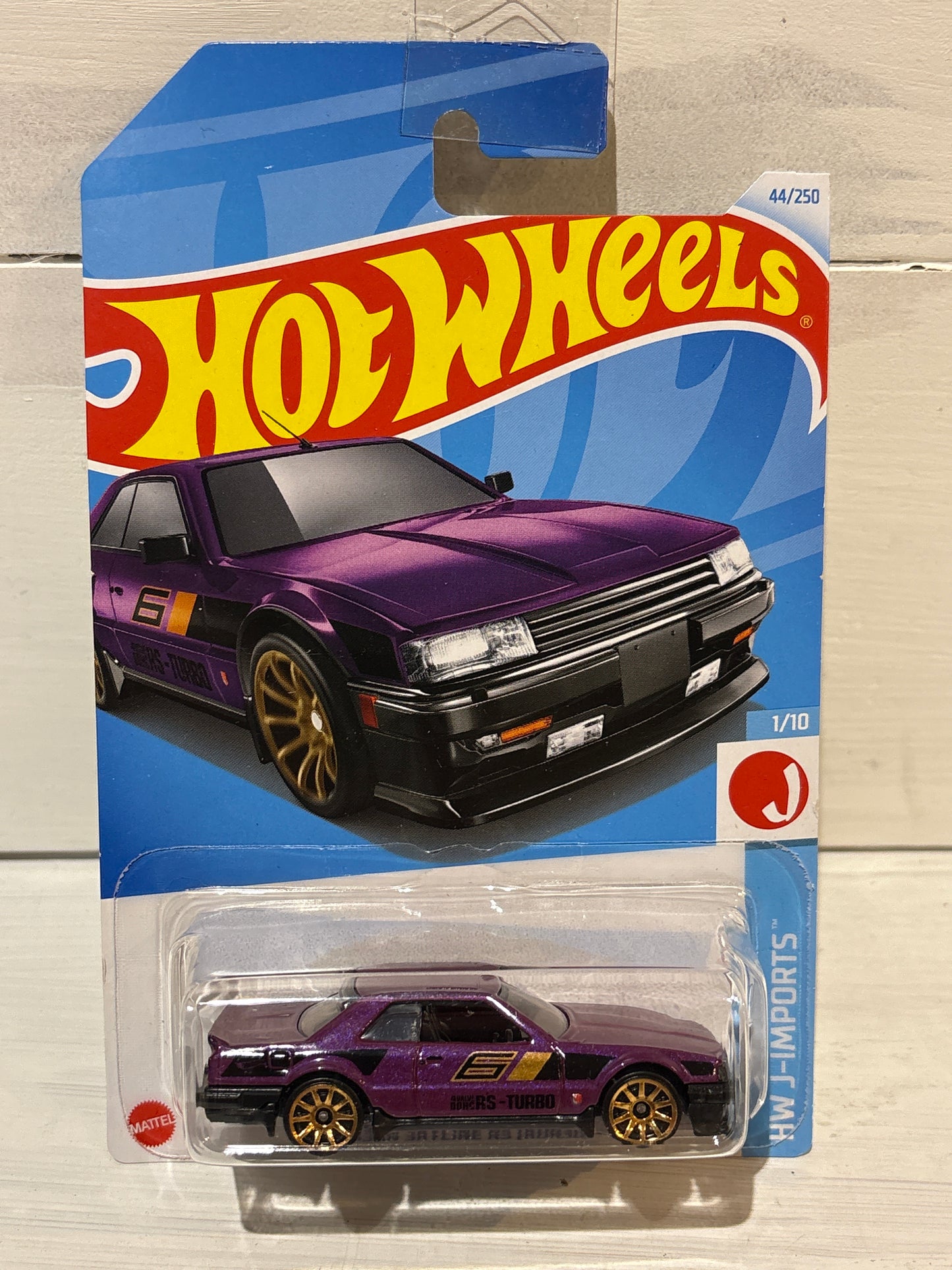 Hot Wheels - Nissan Skyline RS (KDR30) - Purple on Long Card