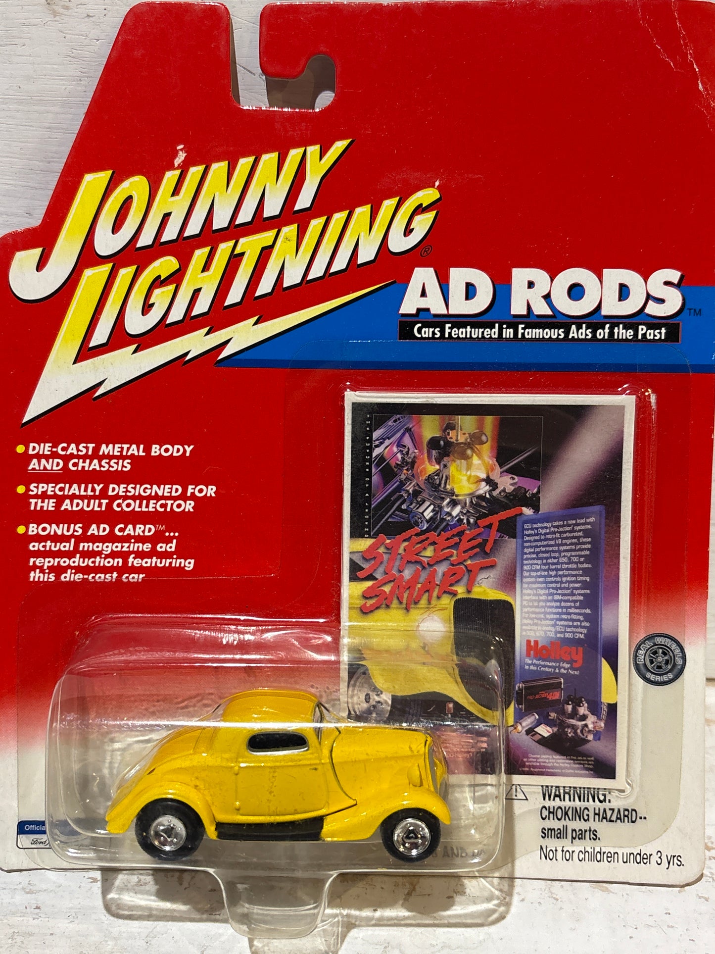 Johnny Lightning - Ad Rods - 1934 Ford Coupe