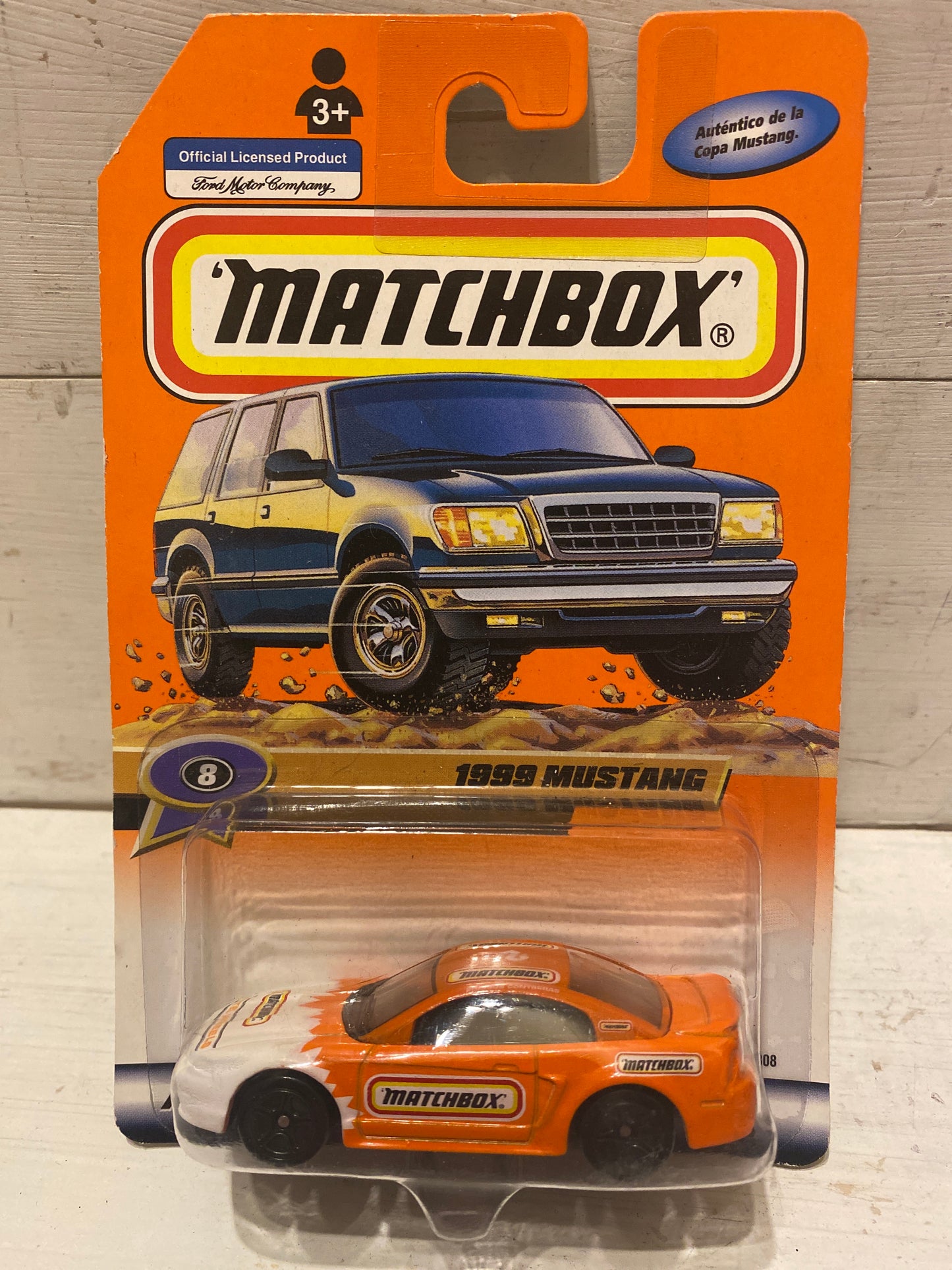 Matchbox 1999 Mustang - Rare Mexican issue