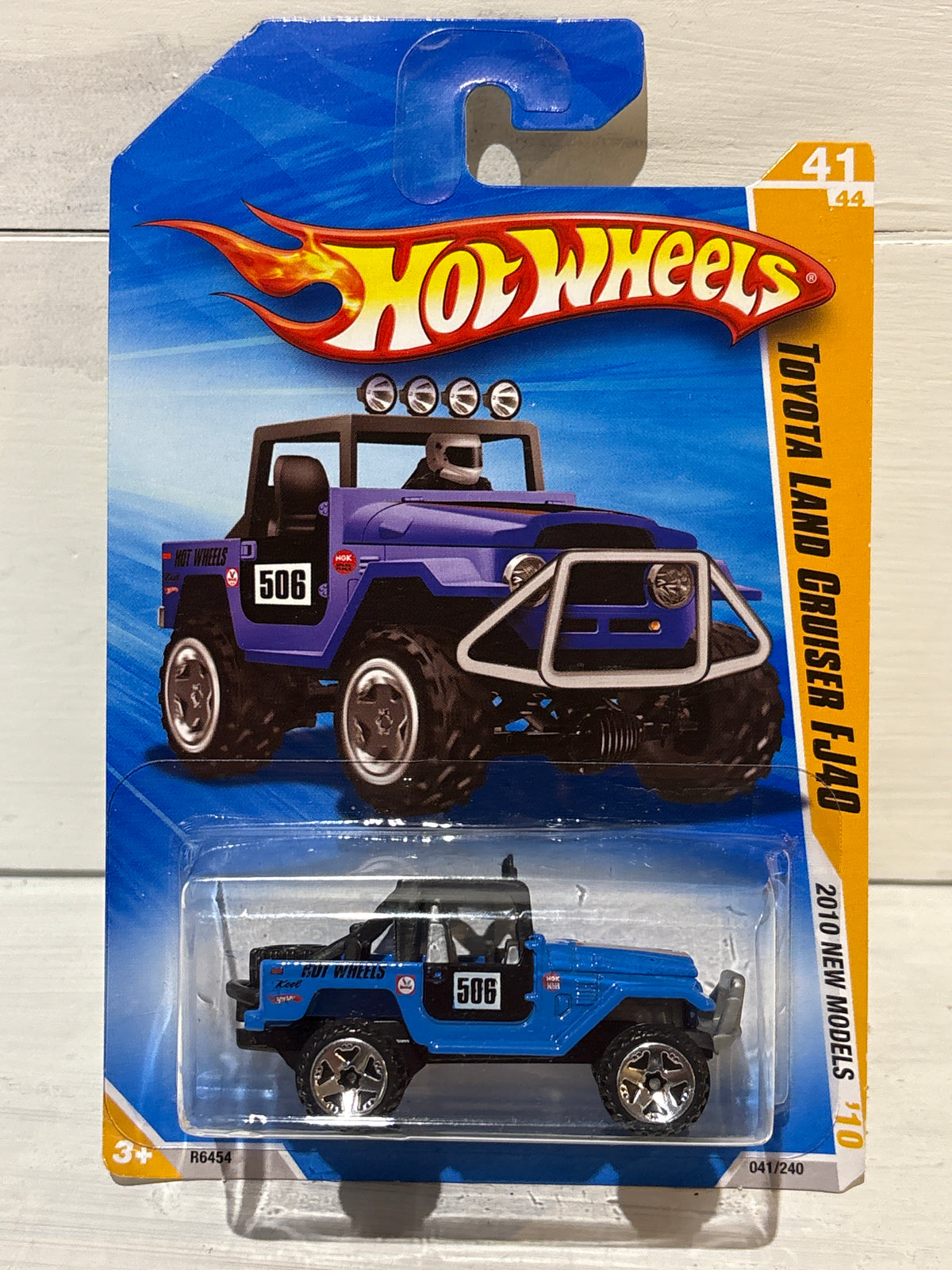 Hot Wheels - Toyota Land Cruiser FJ40 - 2010 New Models - Blue