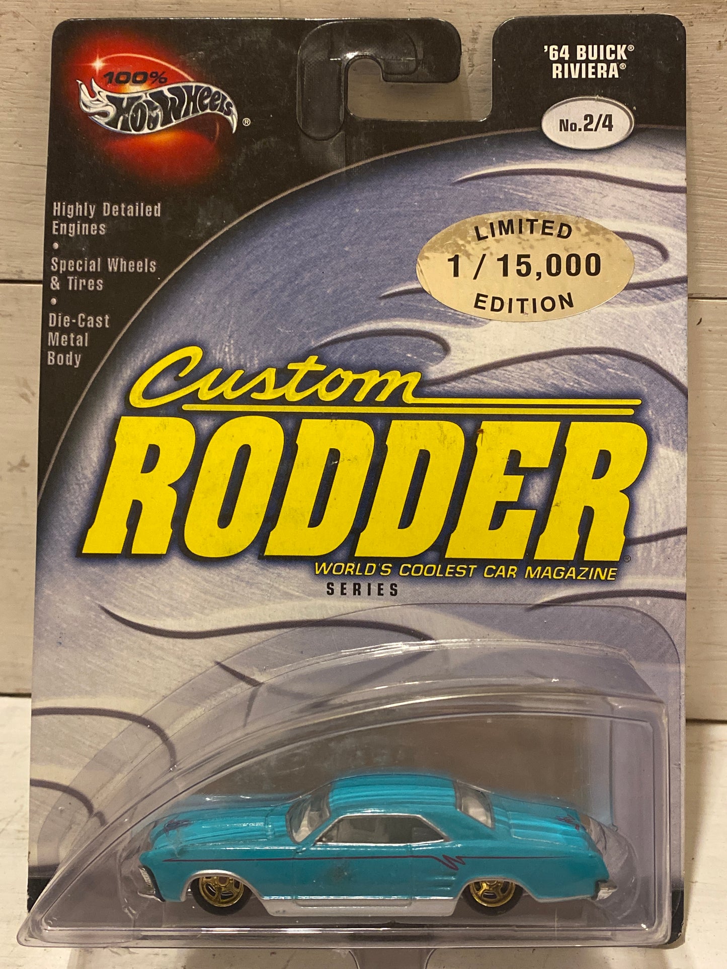 Hot Wheels 100% Custom Rodder ‘64 Buick Riviera