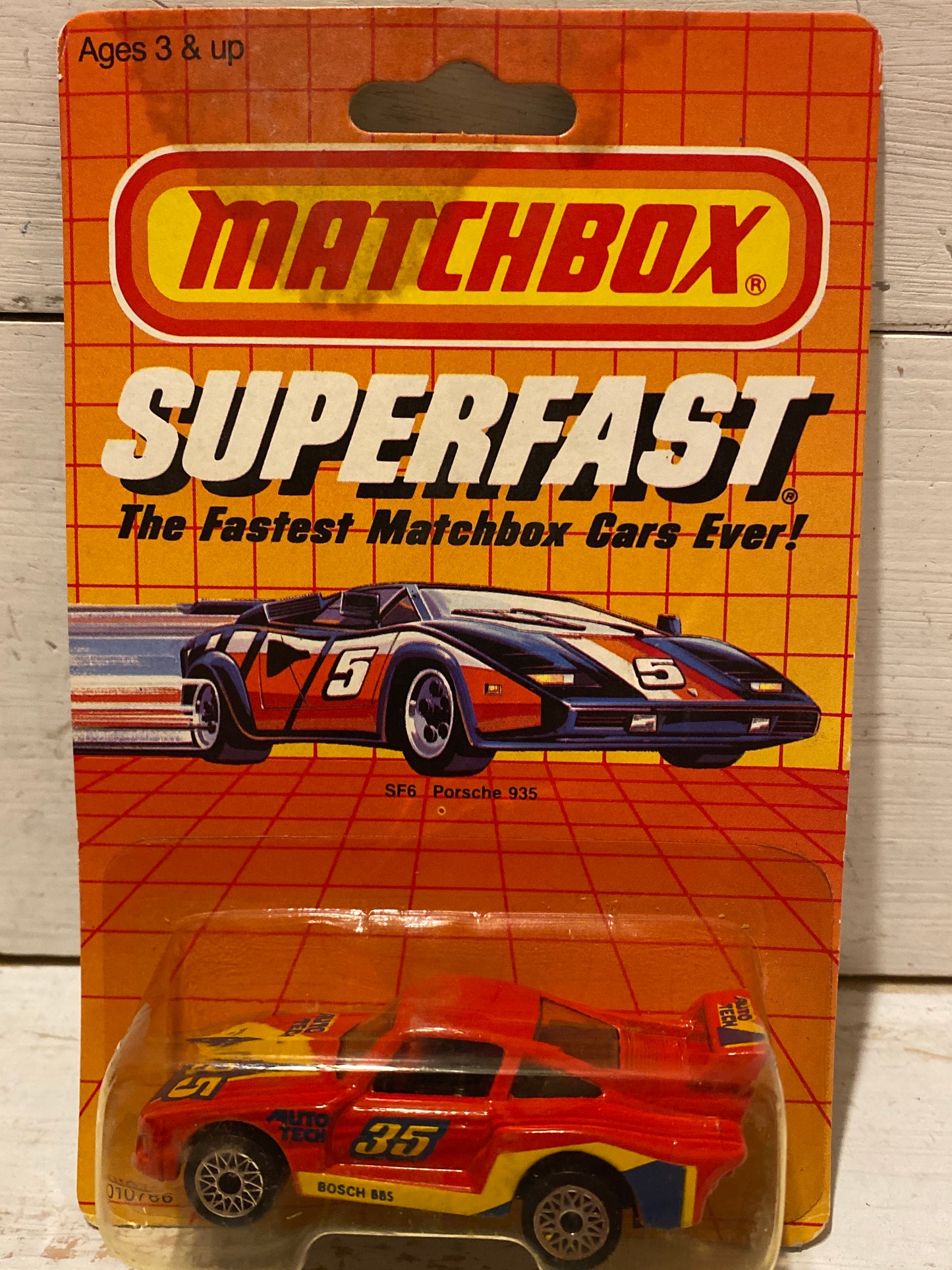 Matchbox - Porsche 935 - USA Superfast issue on Starburst Wheels