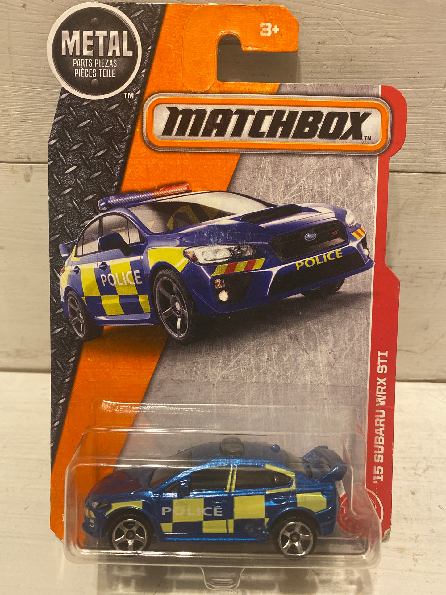 Matchbox ‘15 Subaru WRX STI - police