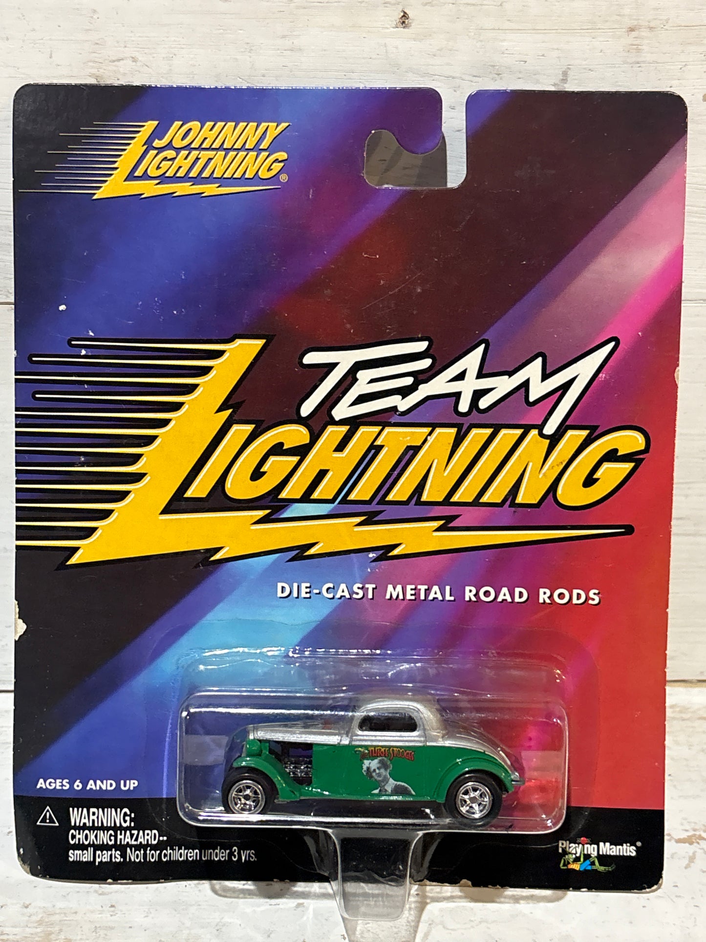 Johnny Lightning - ‘34 Ford Coupe - Team Lightning - Three Stooges