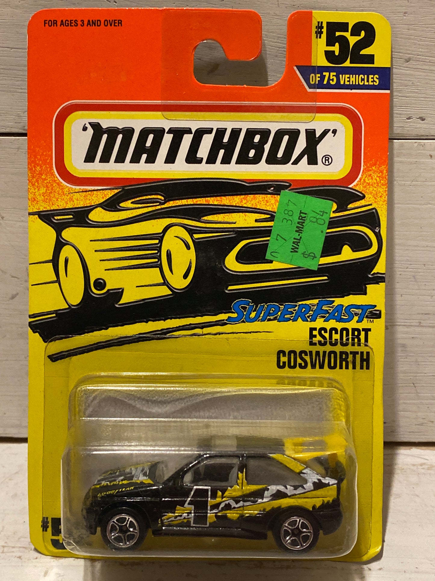 Matchbox Escort Cosworth - Black