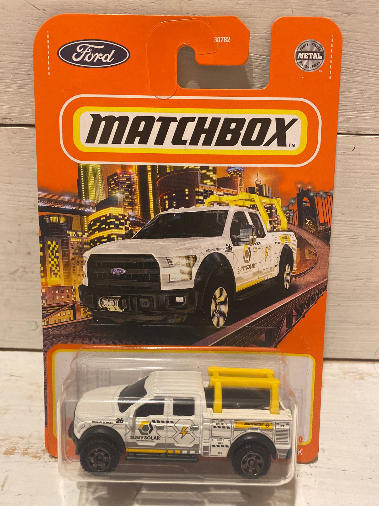 Matchbox - ‘15 Ford F-150 Contractor Truck - Suny Solar