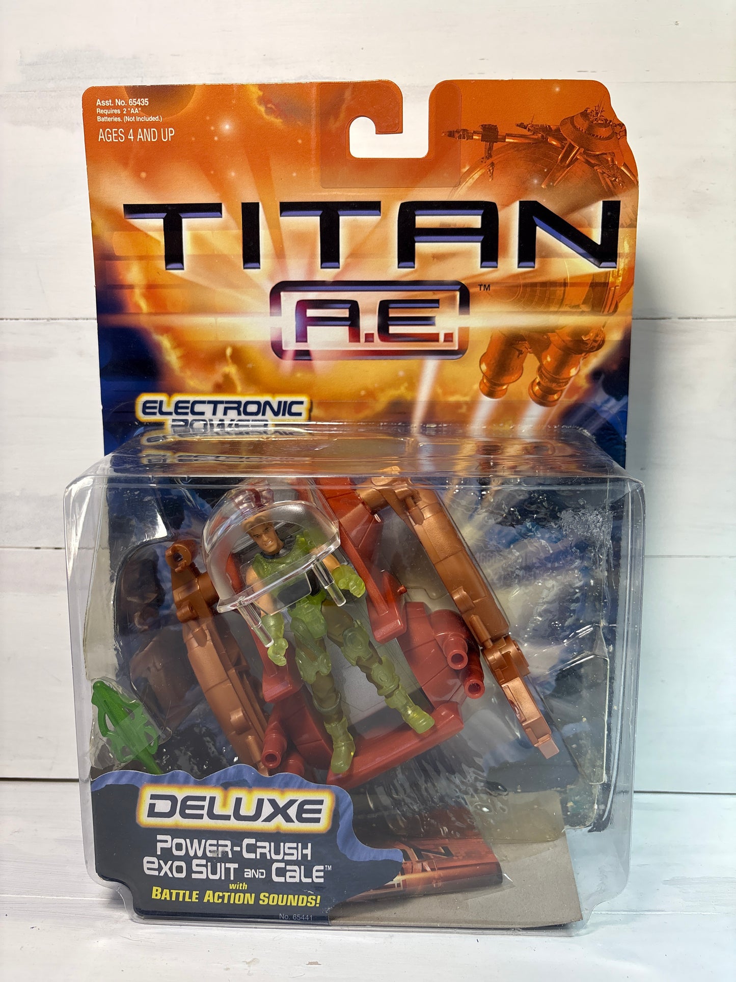 Hasbro Titan AE - Deluxe Power Crush Exo Suit & Cale