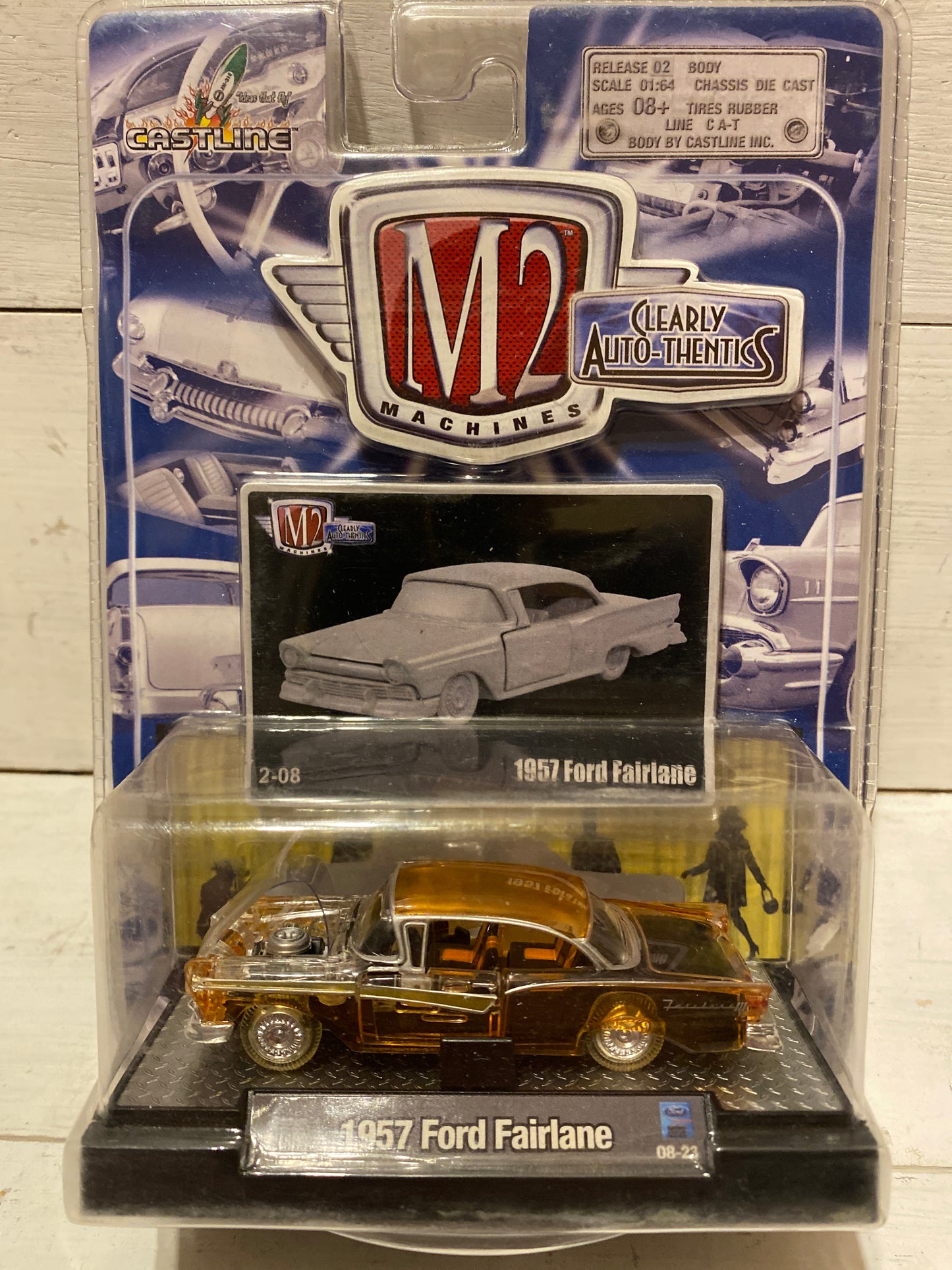 M2 Machines Clearly Auto-thentics Release 2 - 1957 Ford Fairlane