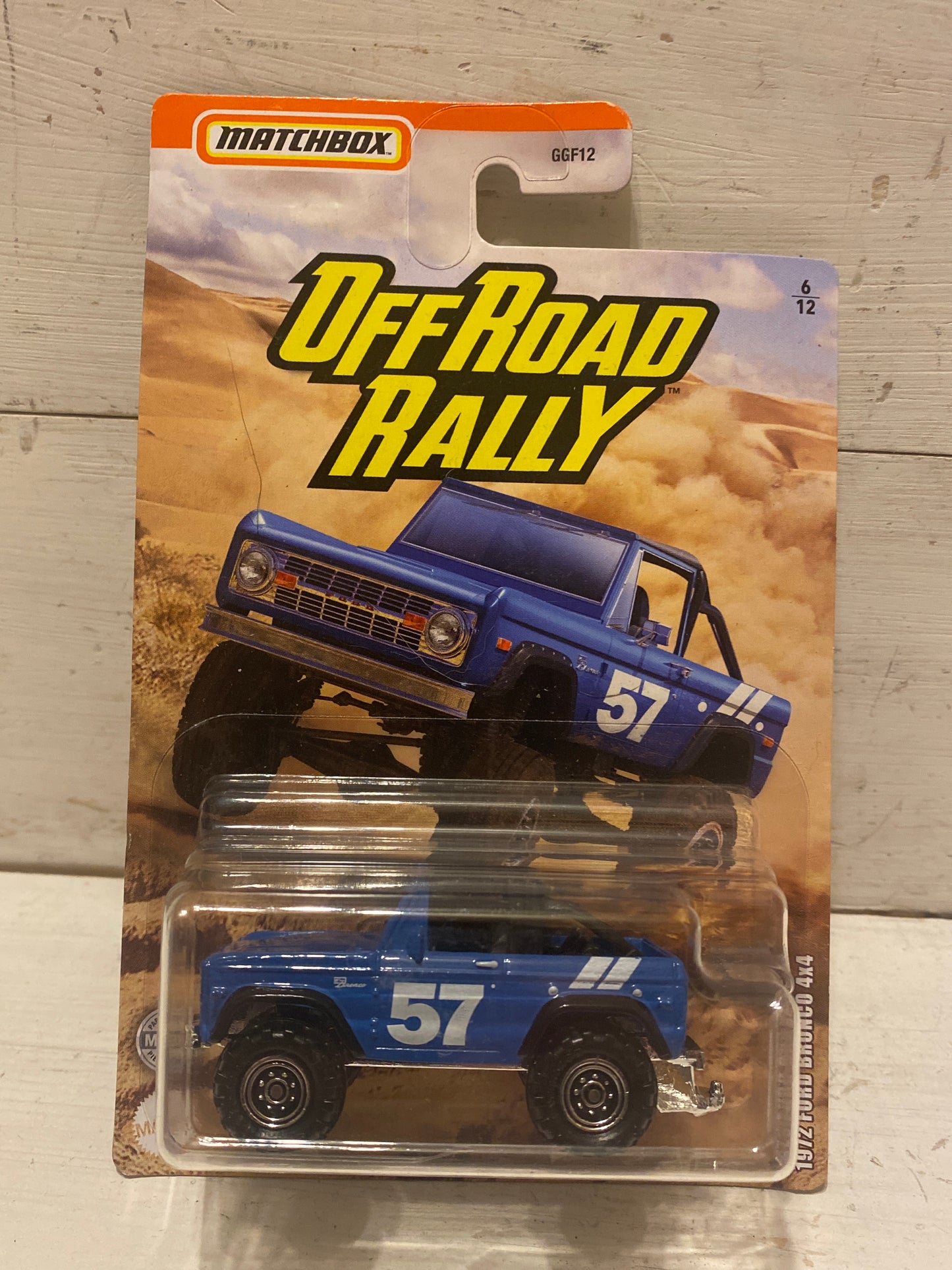 Matchbox Off Road Rally Series - 1972 Ford Bronco 4x4