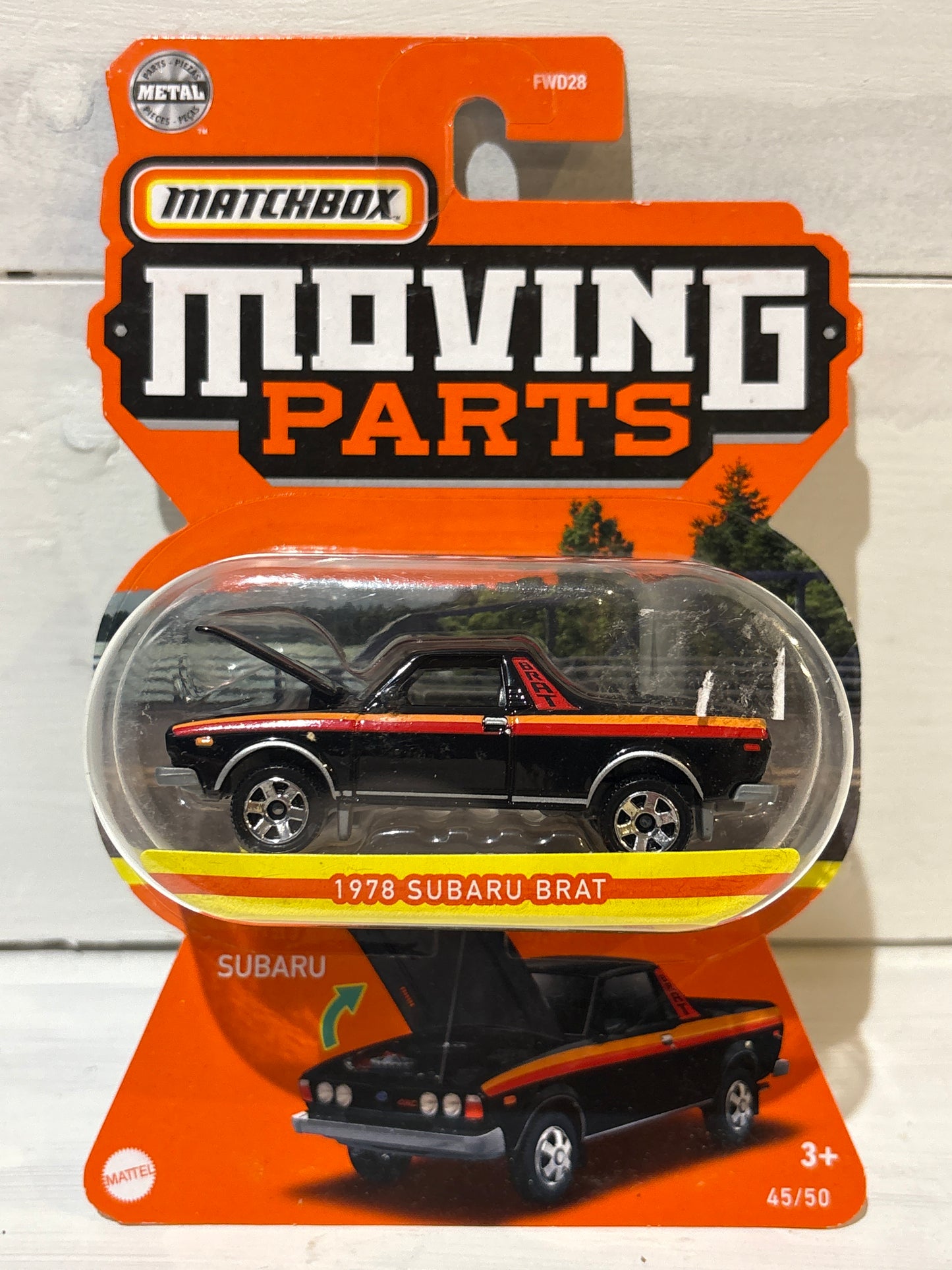 Matchbox Moving Parts - Subaru Brat - Black