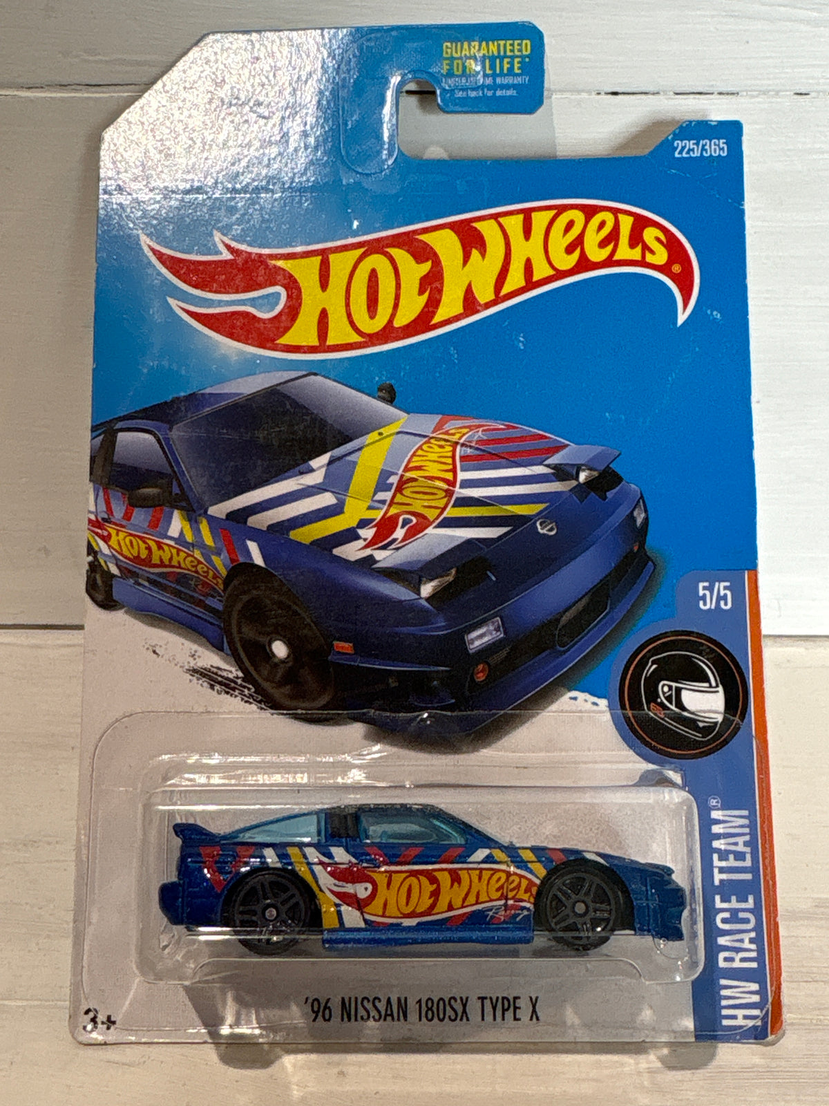 Hot Wheels - Nissan 180SX Type X - HW Race Team - Blue
