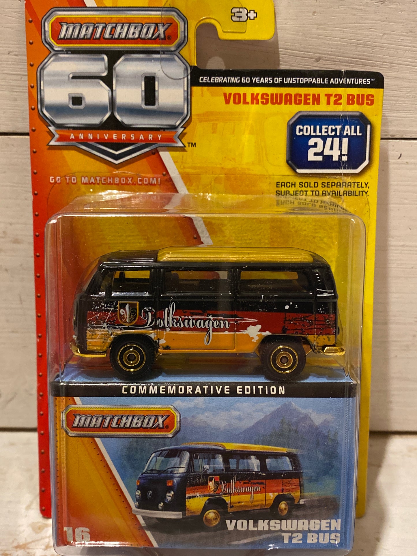 Matchbox 60th Anniversary Volkswagen T2 Bus