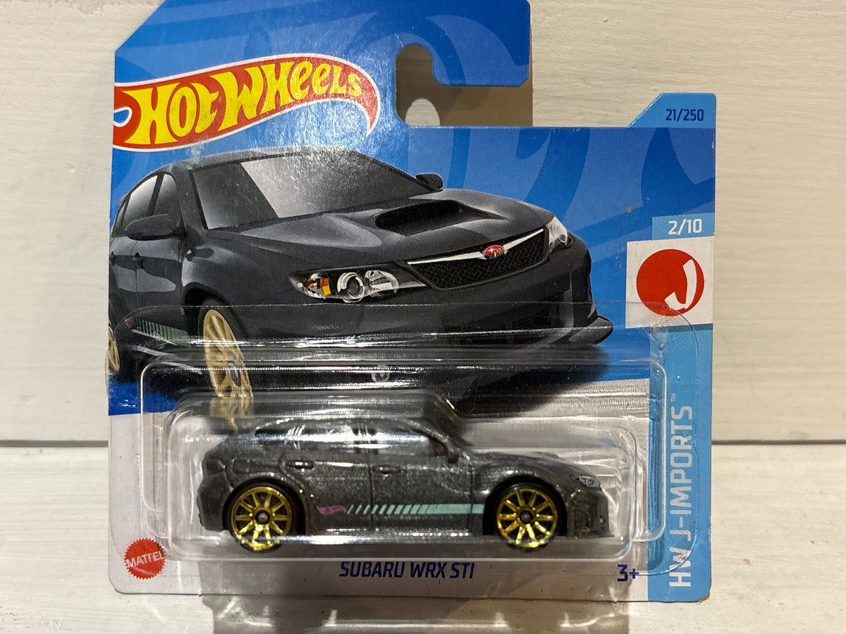 Hot Wheels - Subaru WRX STI - HW J-Imports - Grey